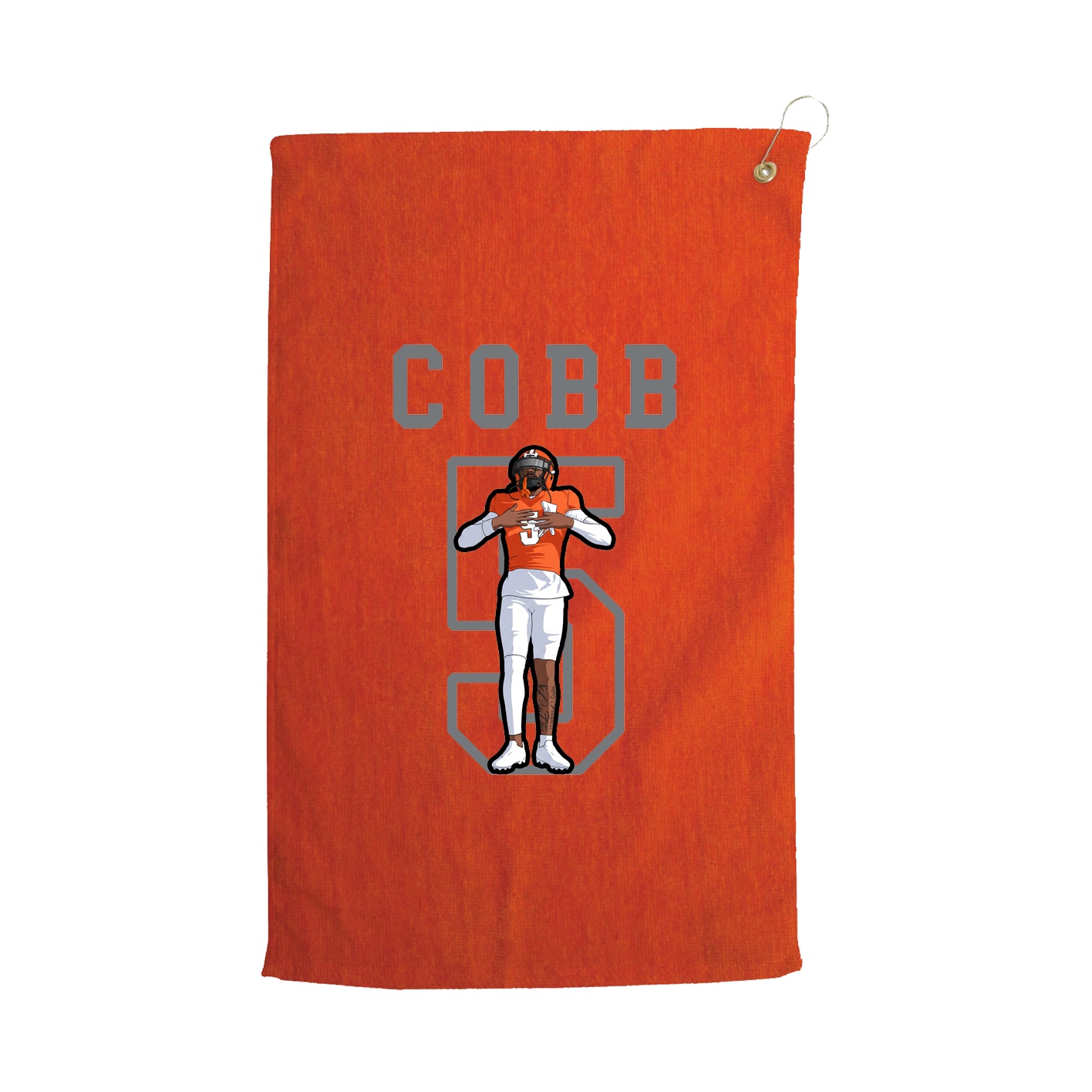 Golf Towel — Shirsey in Orange