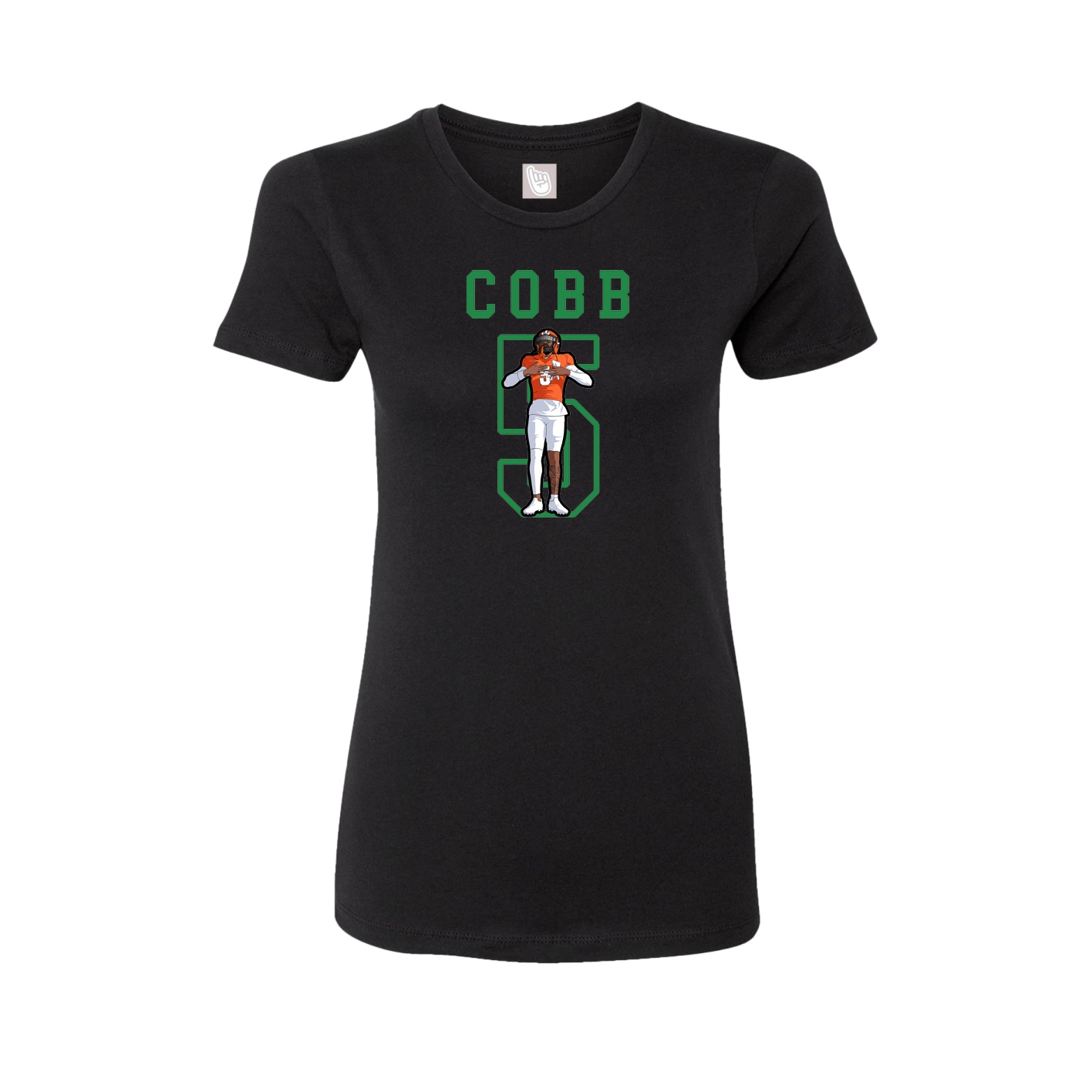 Fitted Women's Tee — Shirsey in Black
