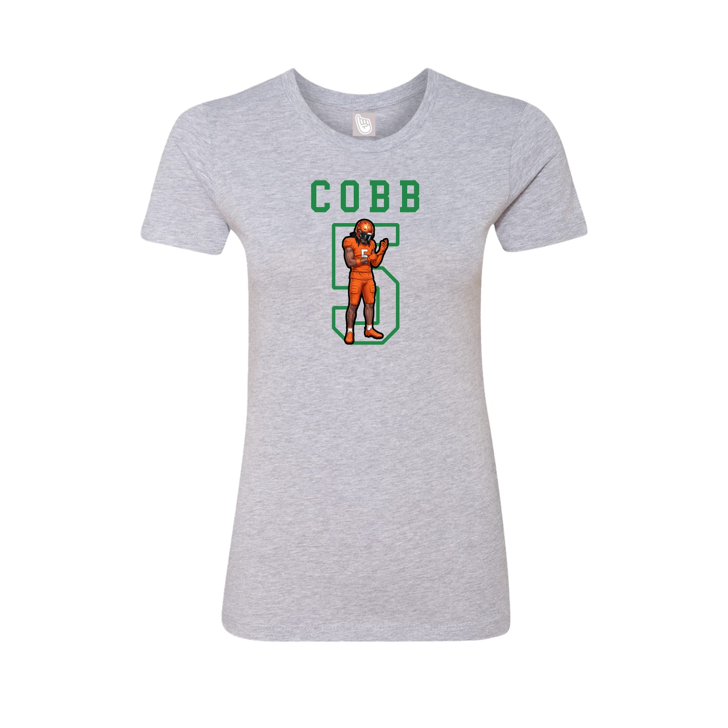 Fitted Women's Tee — Shirsey in Grey