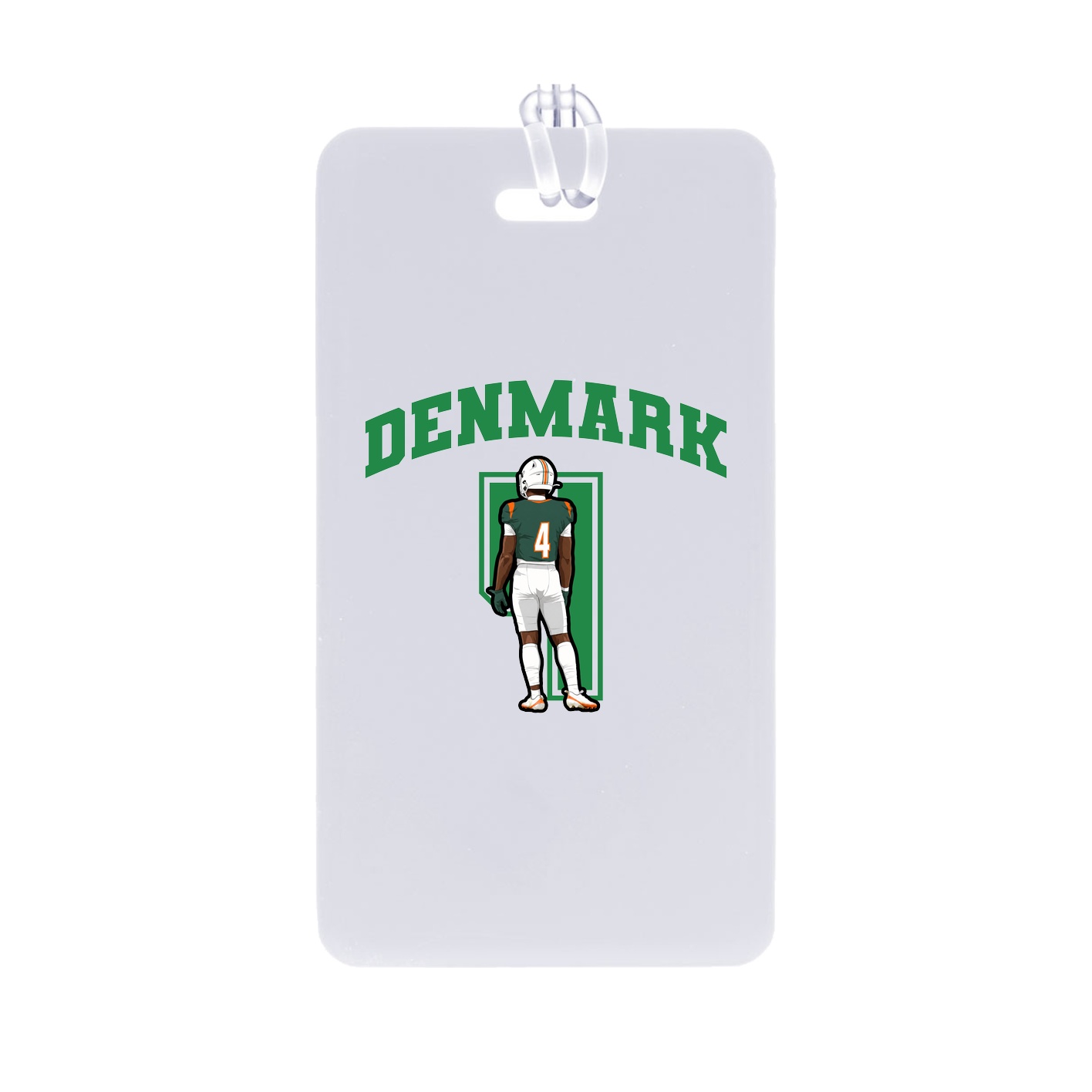 Bag Tag — Number in Classic