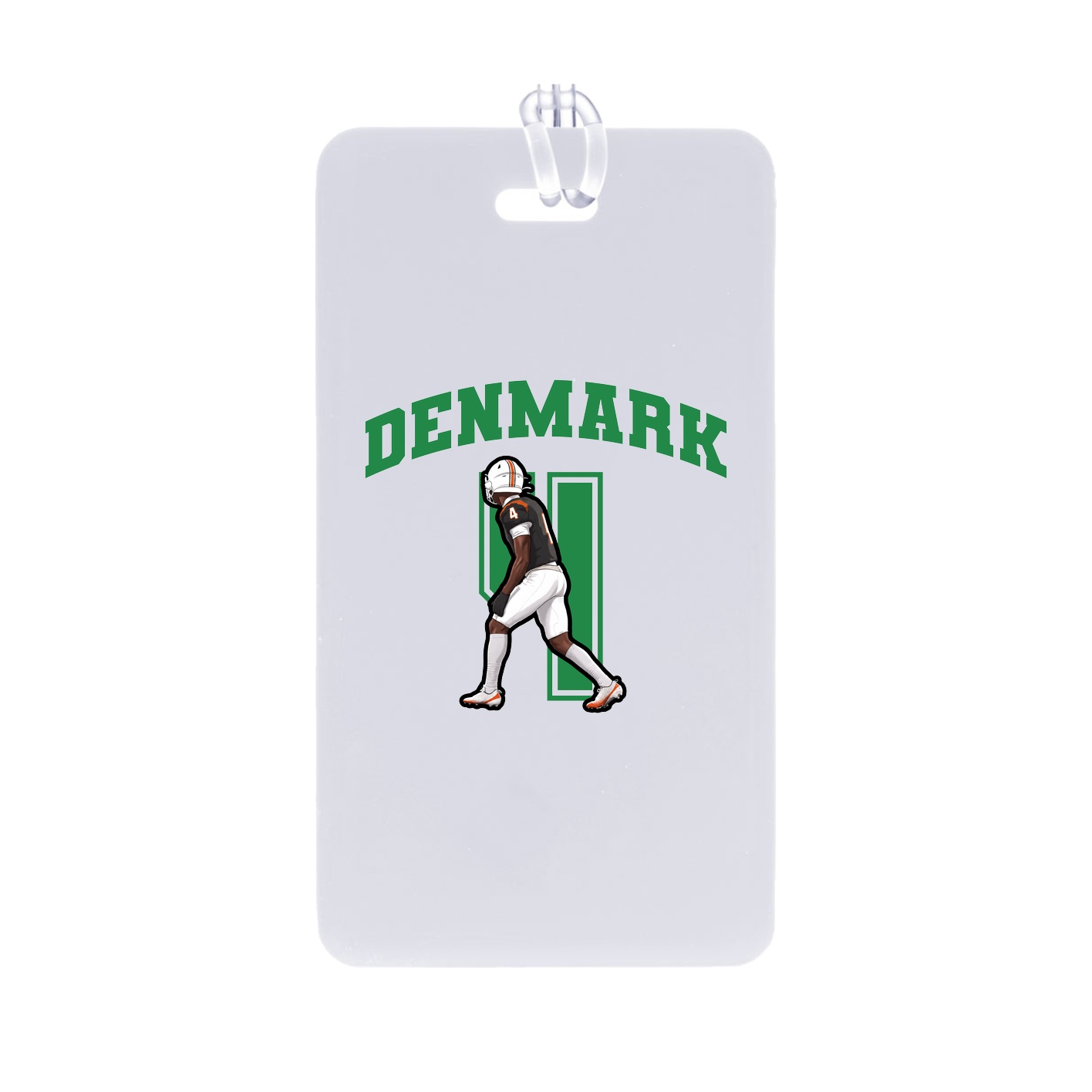 Bag Tag — Number in Classic