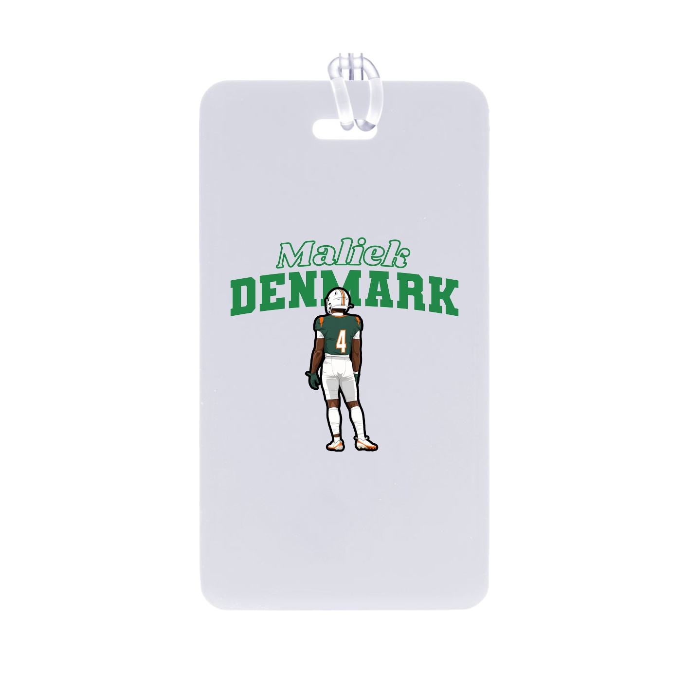 Bag Tag — Name Arch in Classic