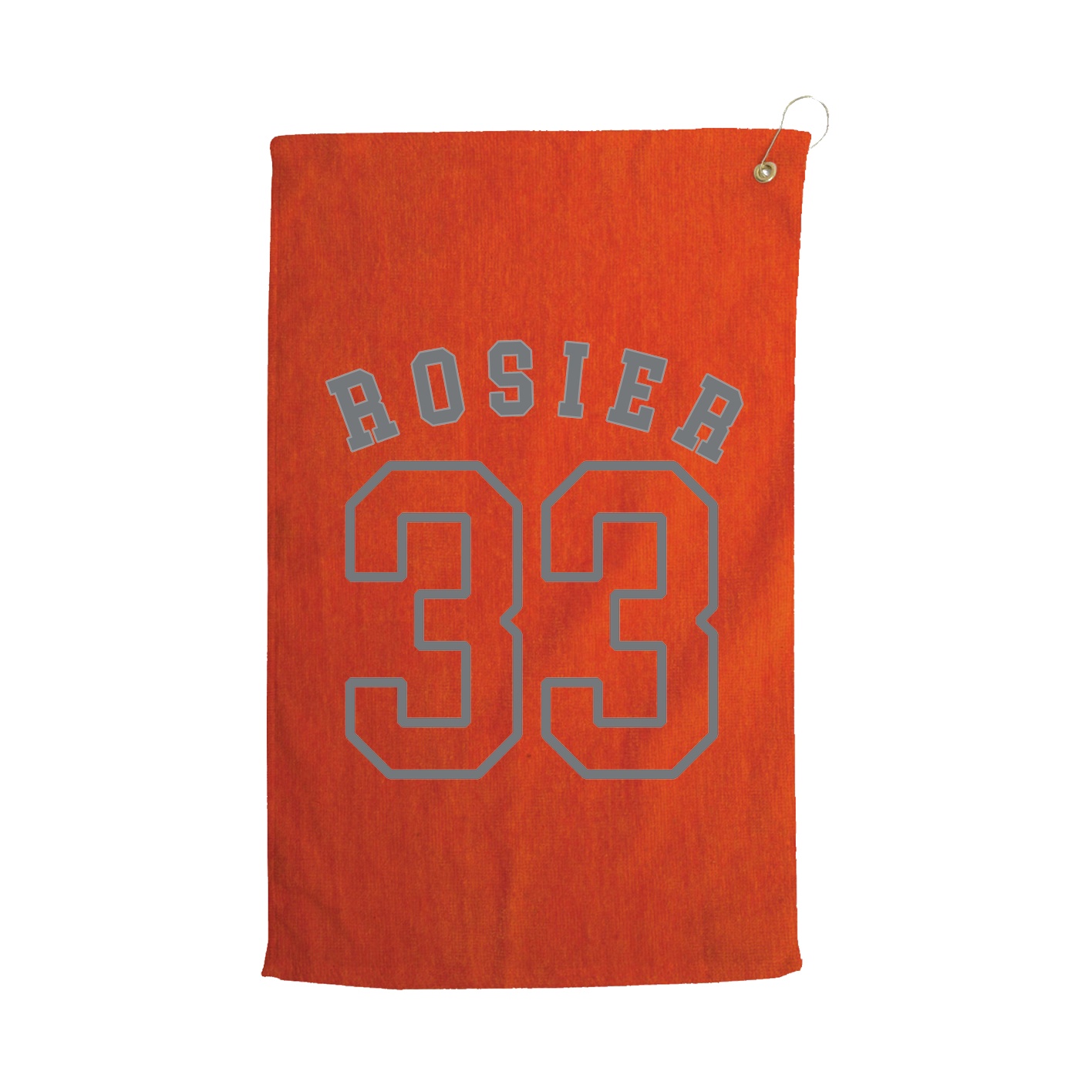 Golf Towel — Shirsey Arch in Orange