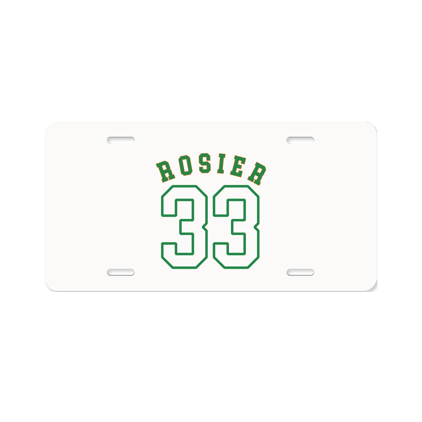 License Plate — Shirsey Arch in Classic