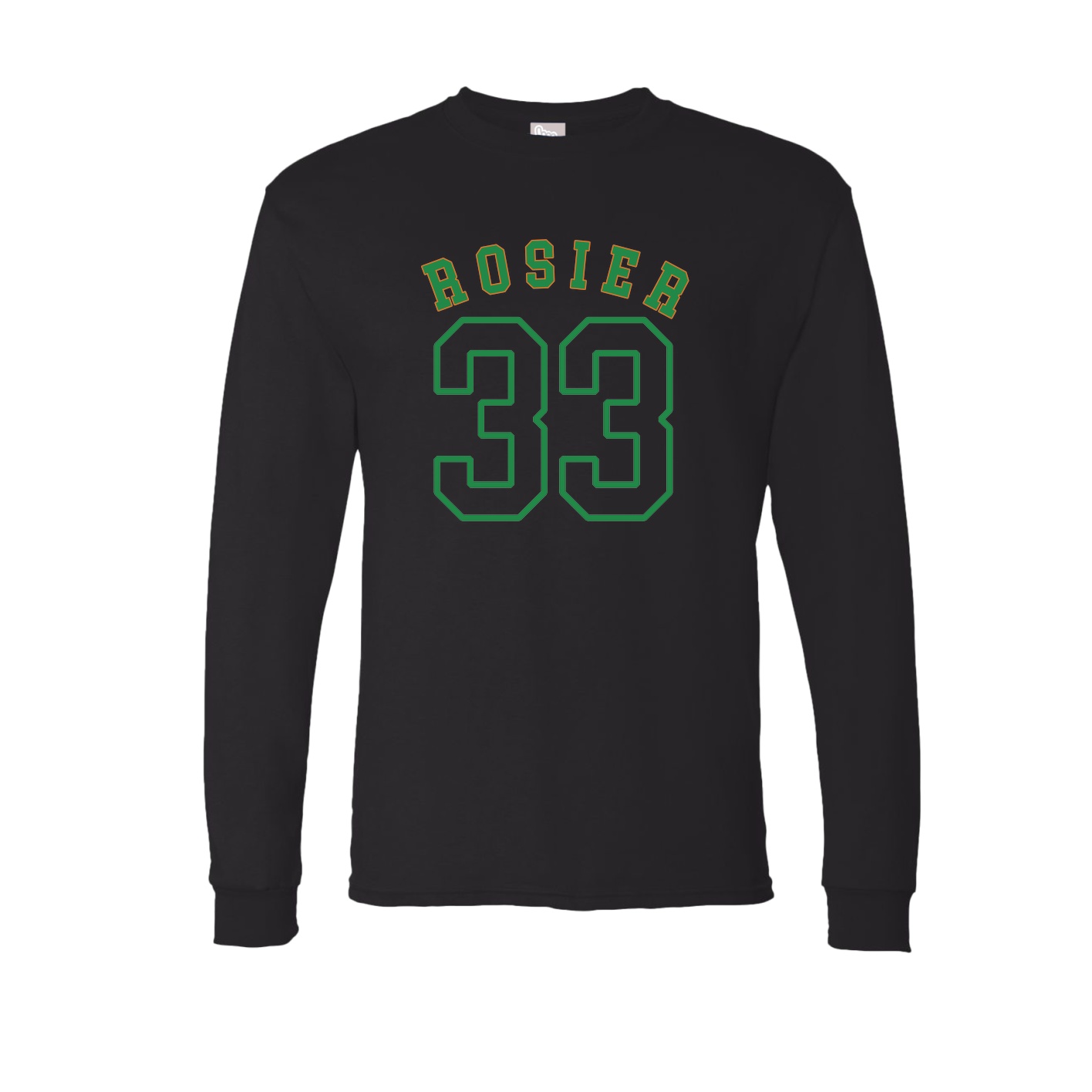 Long Sleeve Tee — Shirsey Arch in Black