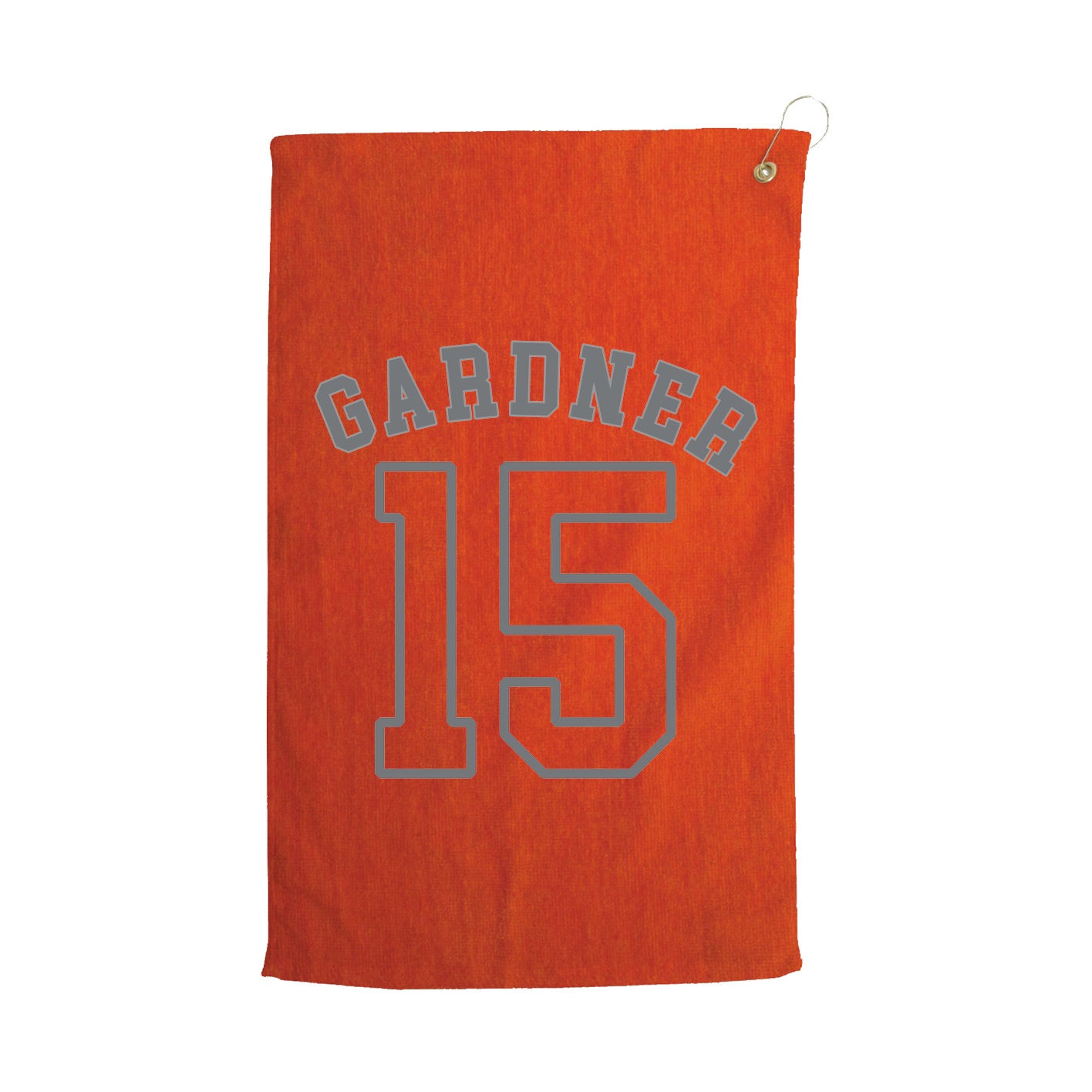 Golf Towel — Shirsey Arch in Orange