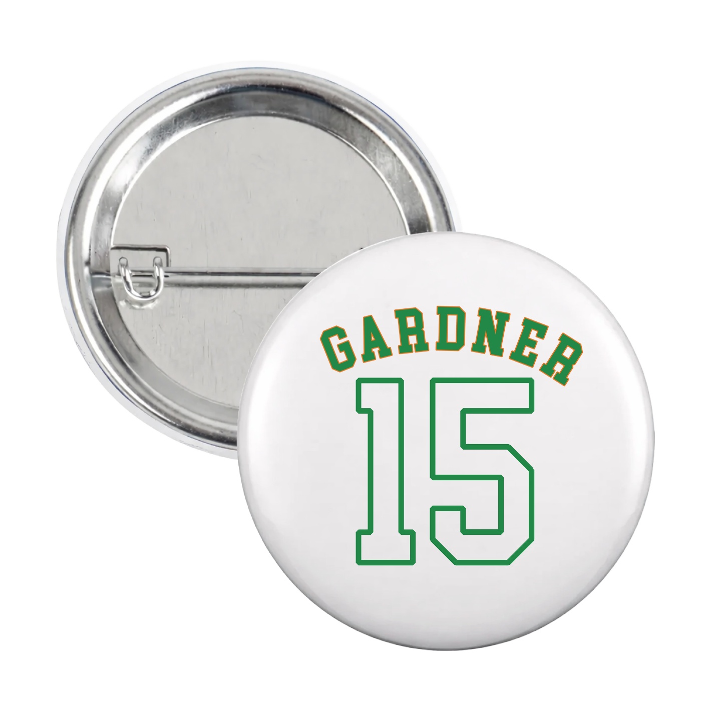 Game Day Button — Shirsey Arch in White