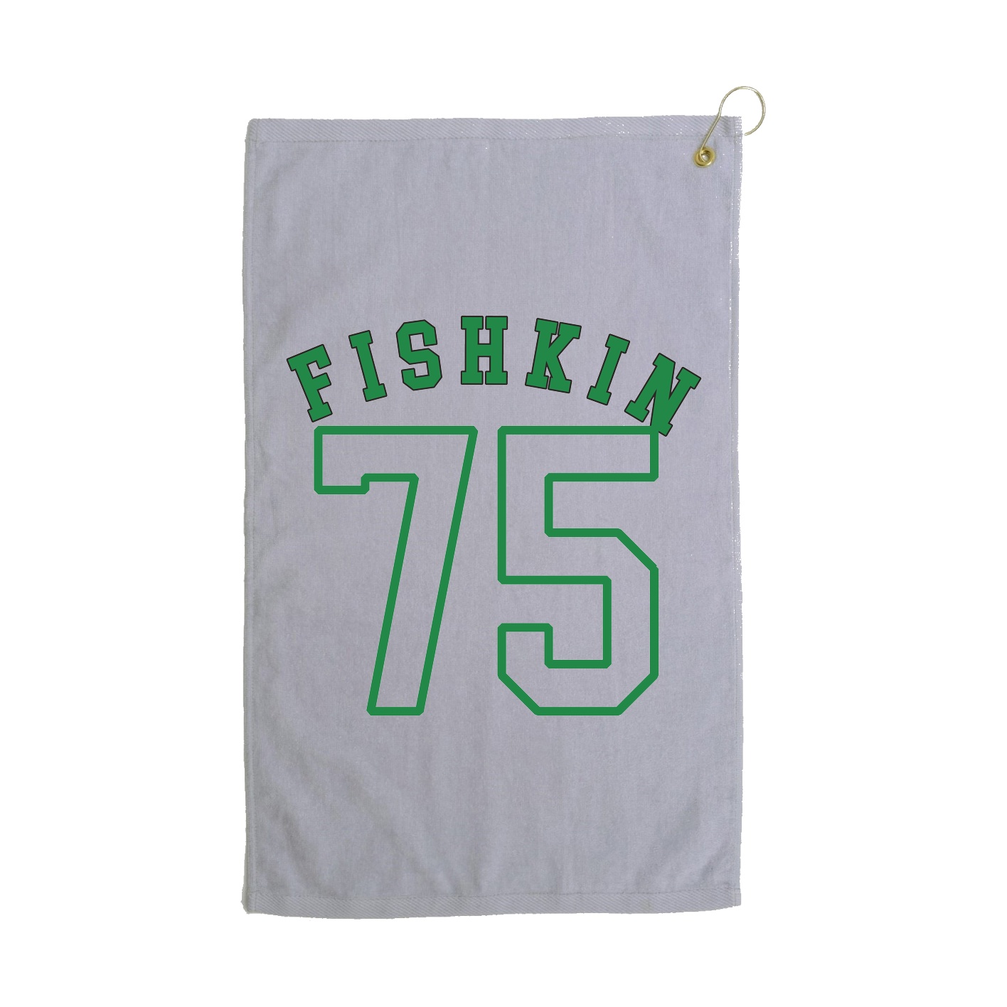 Golf Towel — Shirsey Arch in Grey