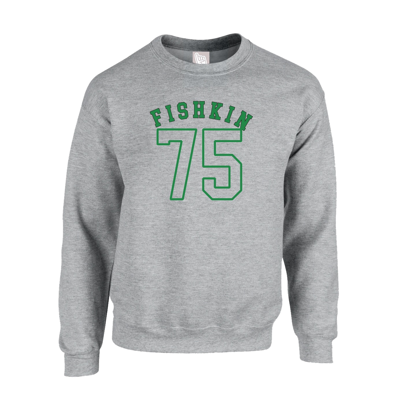 Fleece Crew — Shirsey Arch in Grey