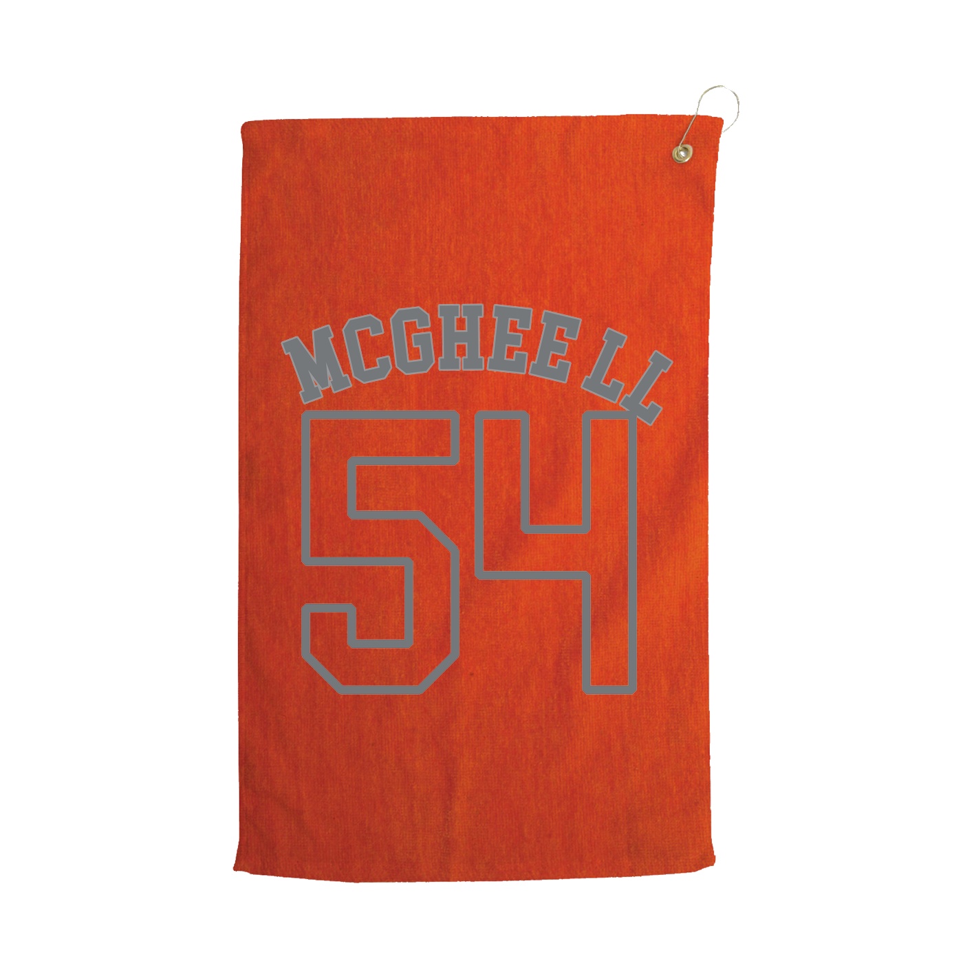 Golf Towel — Shirsey Arch in Orange