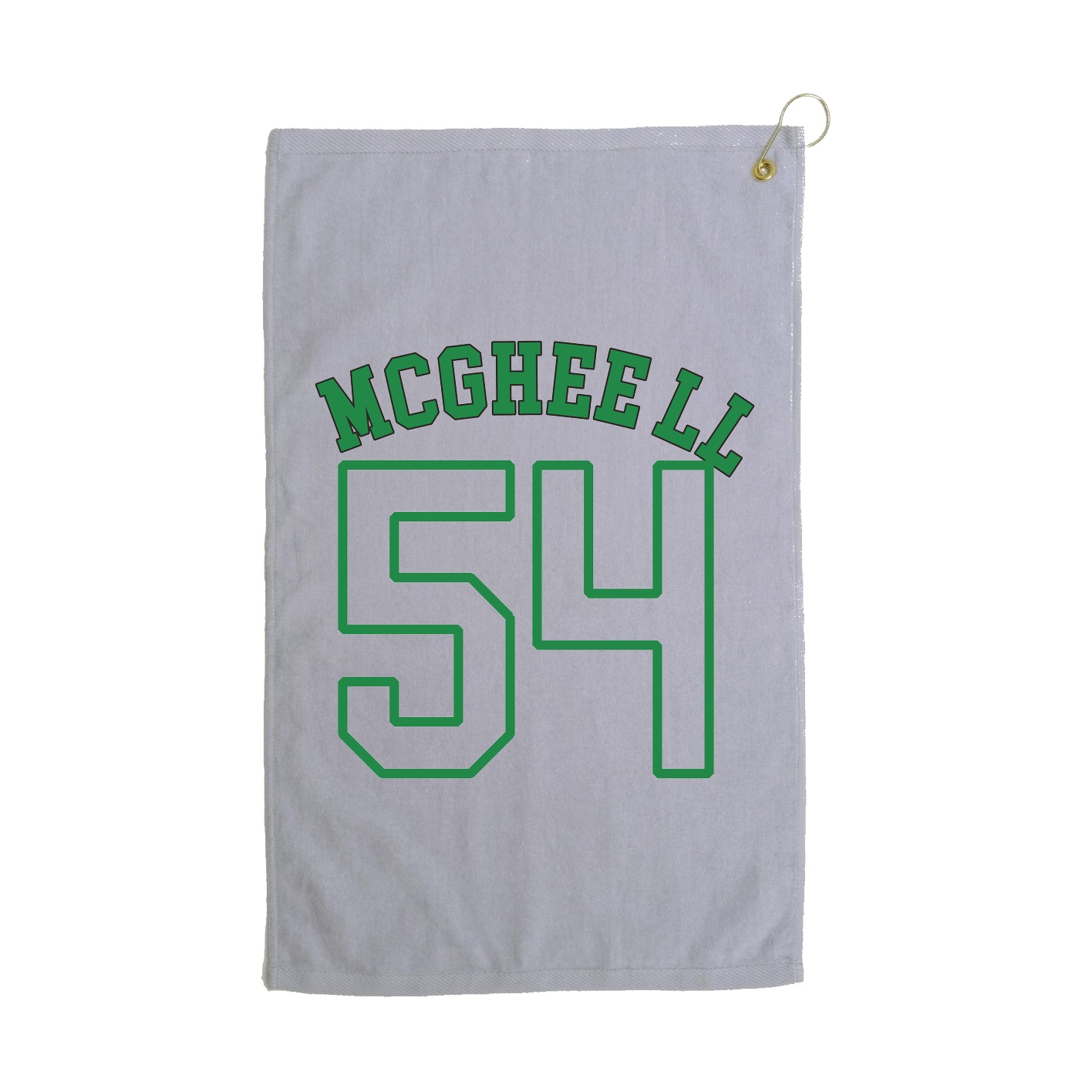 Golf Towel — Shirsey Arch in Grey