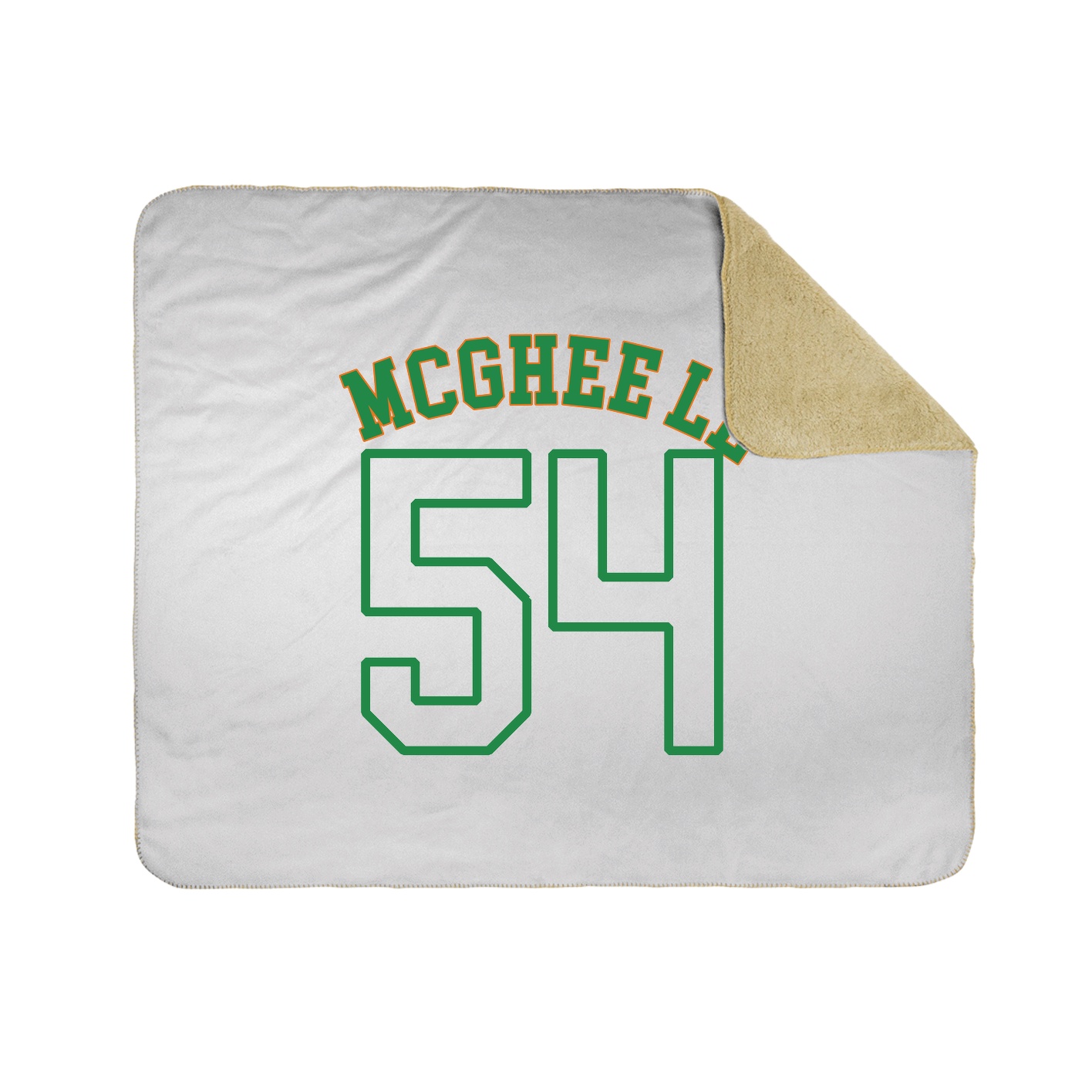 Throw Blanket — Shirsey Arch in White
