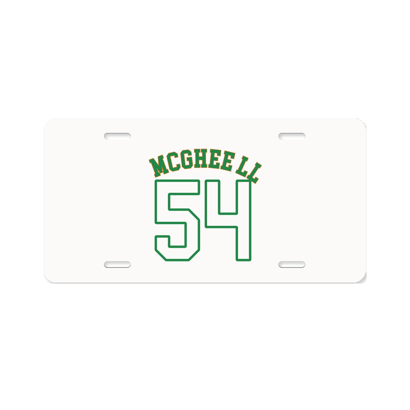 License Plate — Shirsey Arch in Classic