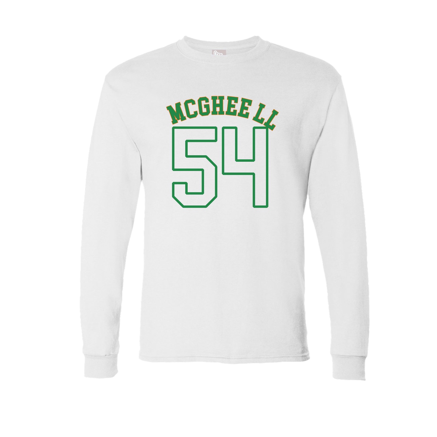 Long Sleeve Tee — Shirsey Arch in White