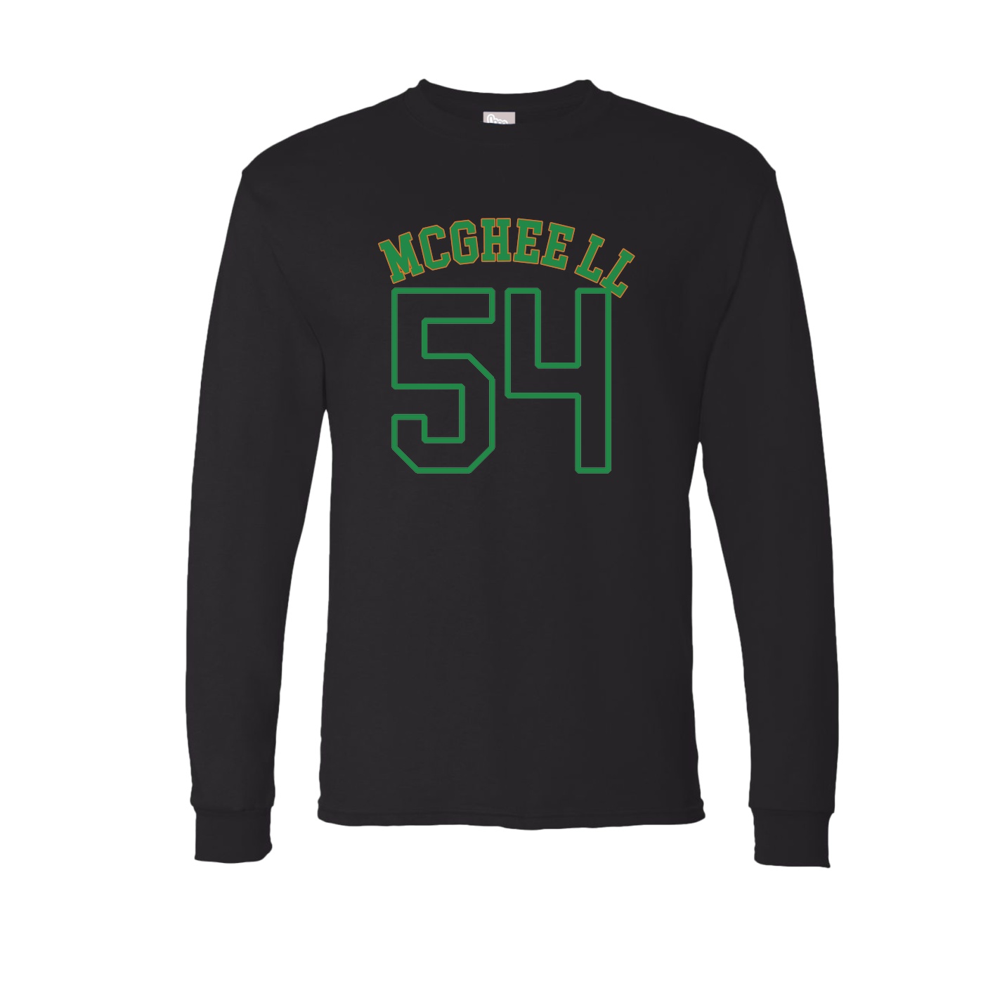 Long Sleeve Tee — Shirsey Arch in Black