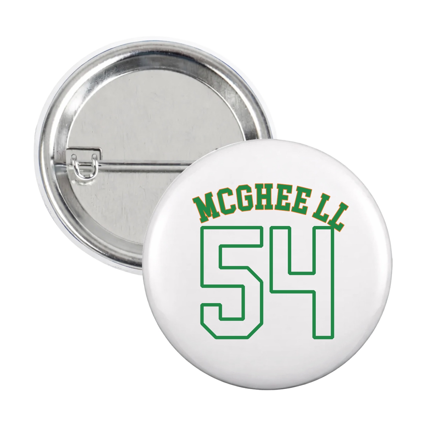 Game Day Button — Shirsey Arch in White