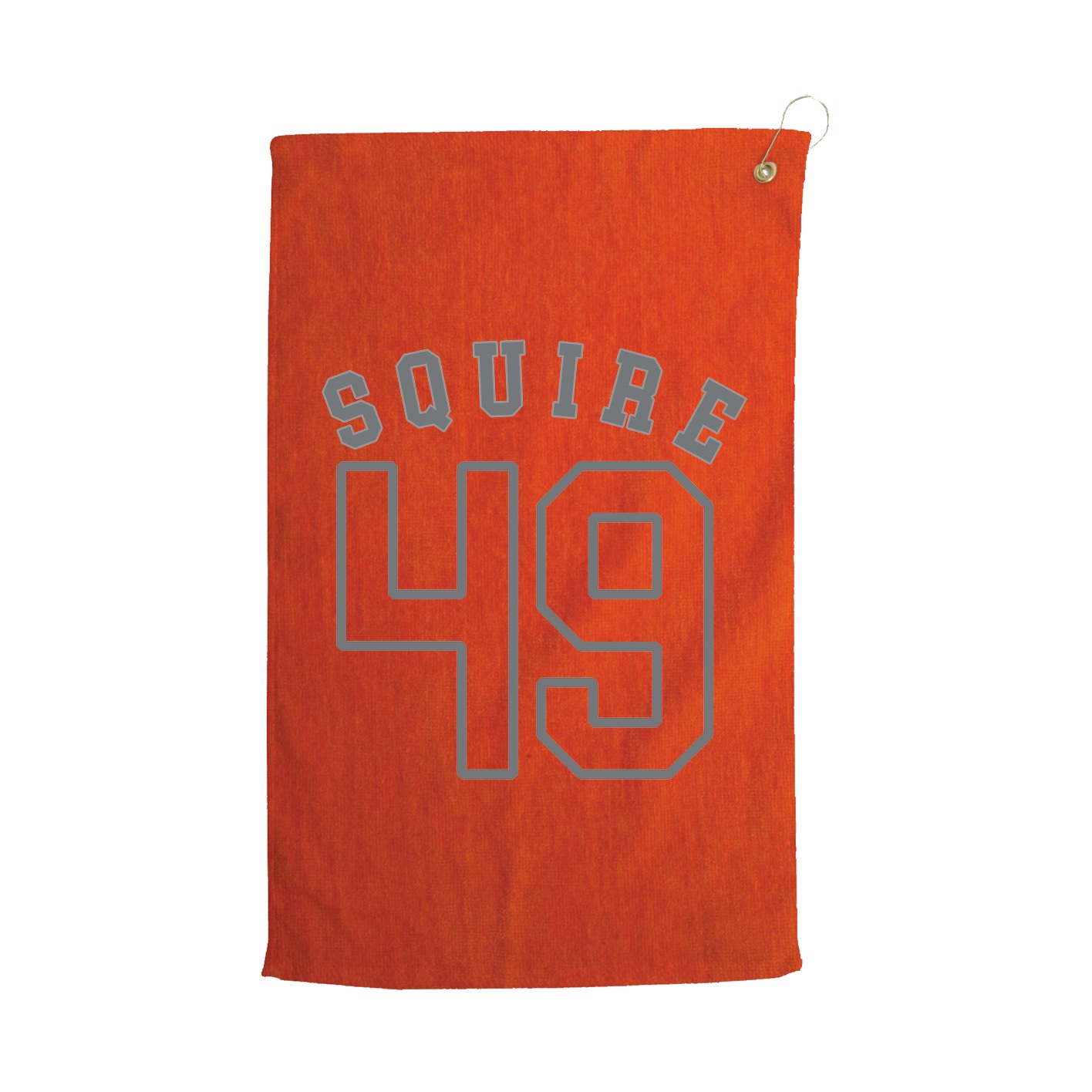 Golf Towel — Shirsey Arch in Orange