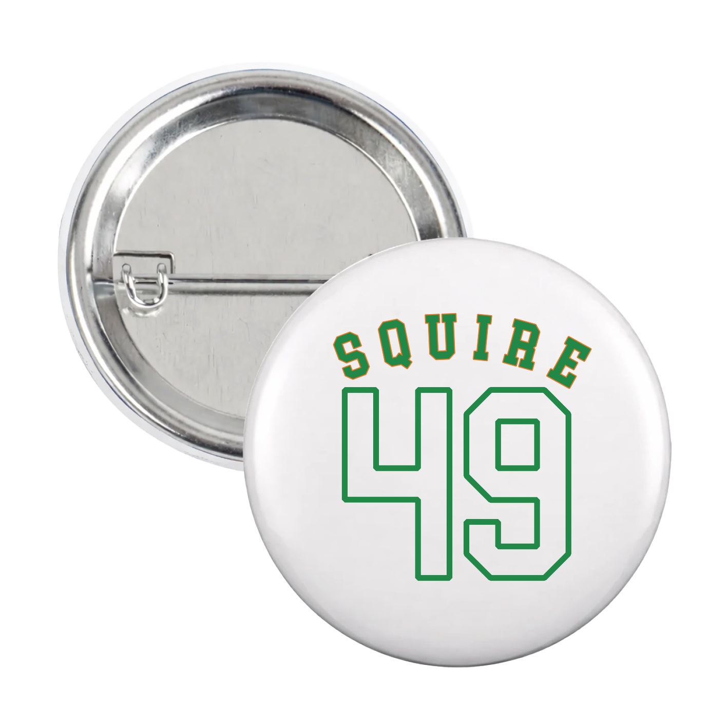 Game Day Button — Shirsey Arch in White