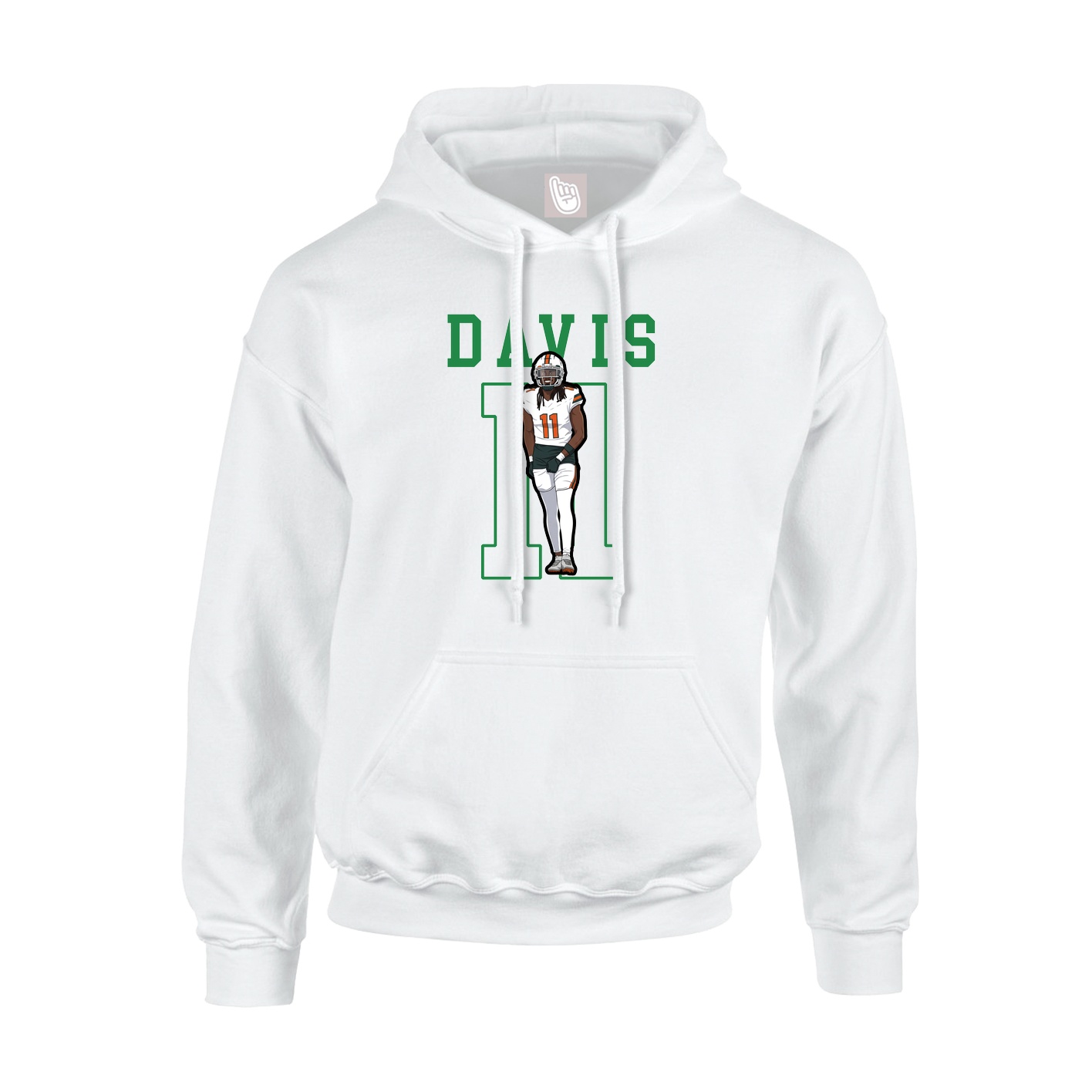 Youth Hoodie — Shirsey in White