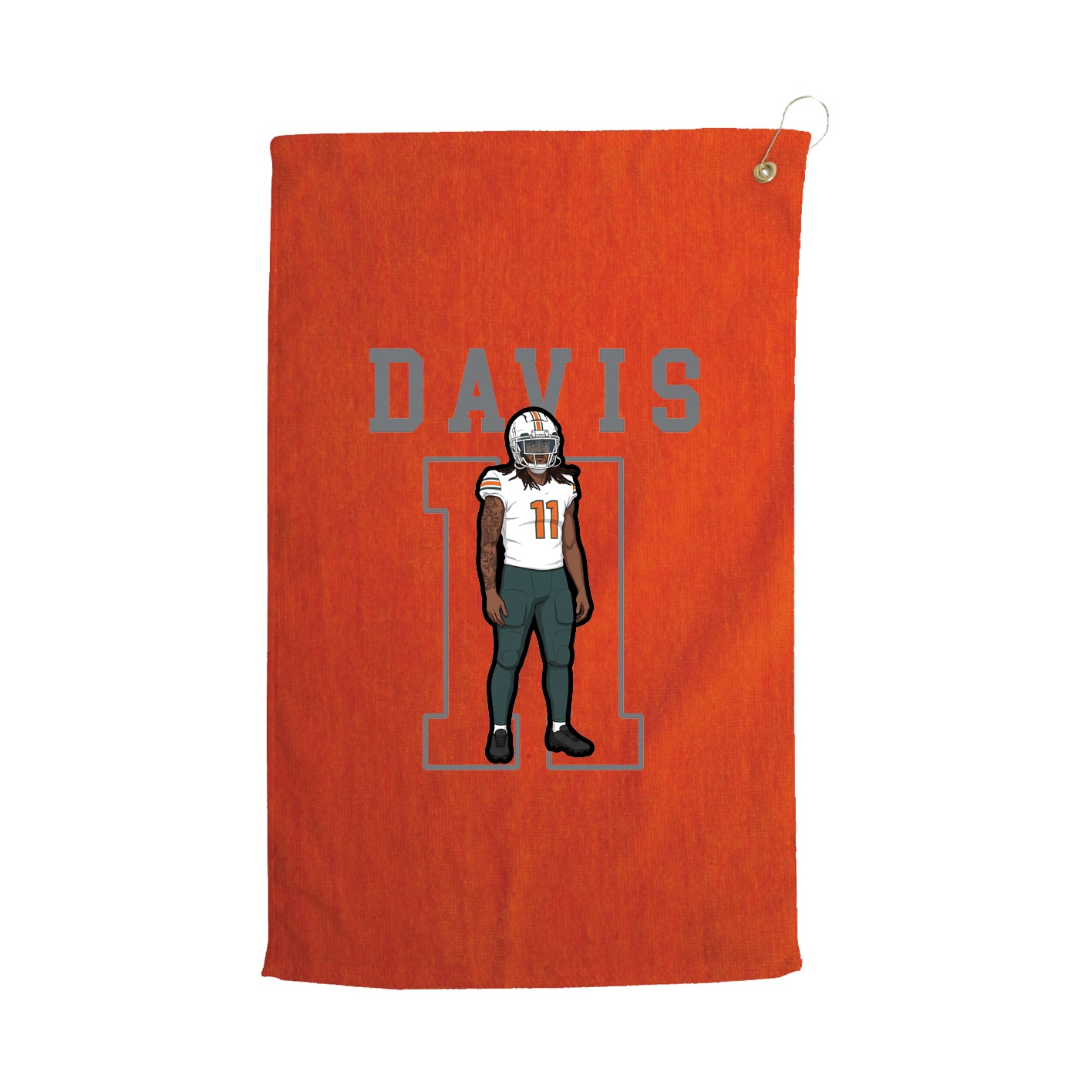 Golf Towel — Shirsey in Orange