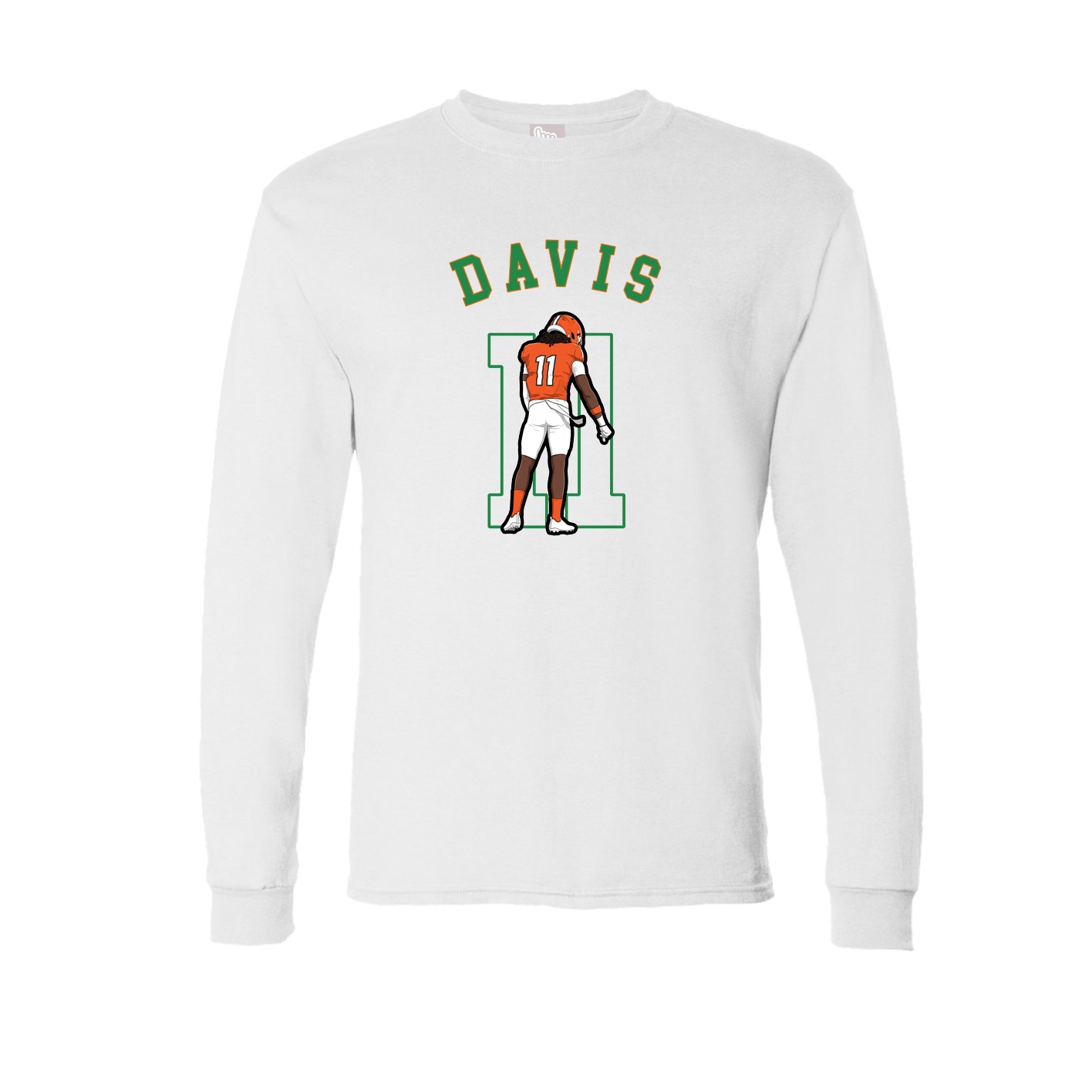 Long Sleeve Tee — Shirsey Arch in White