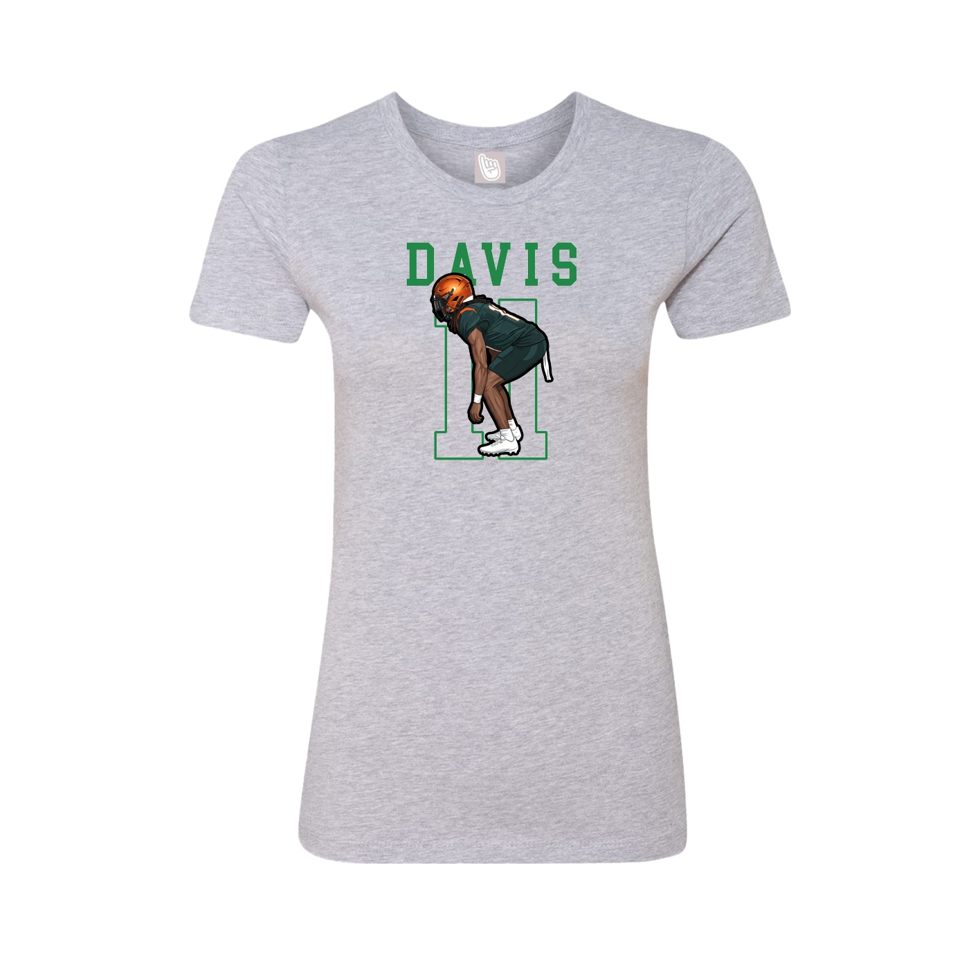 Fitted Women's Tee — Shirsey in Grey
