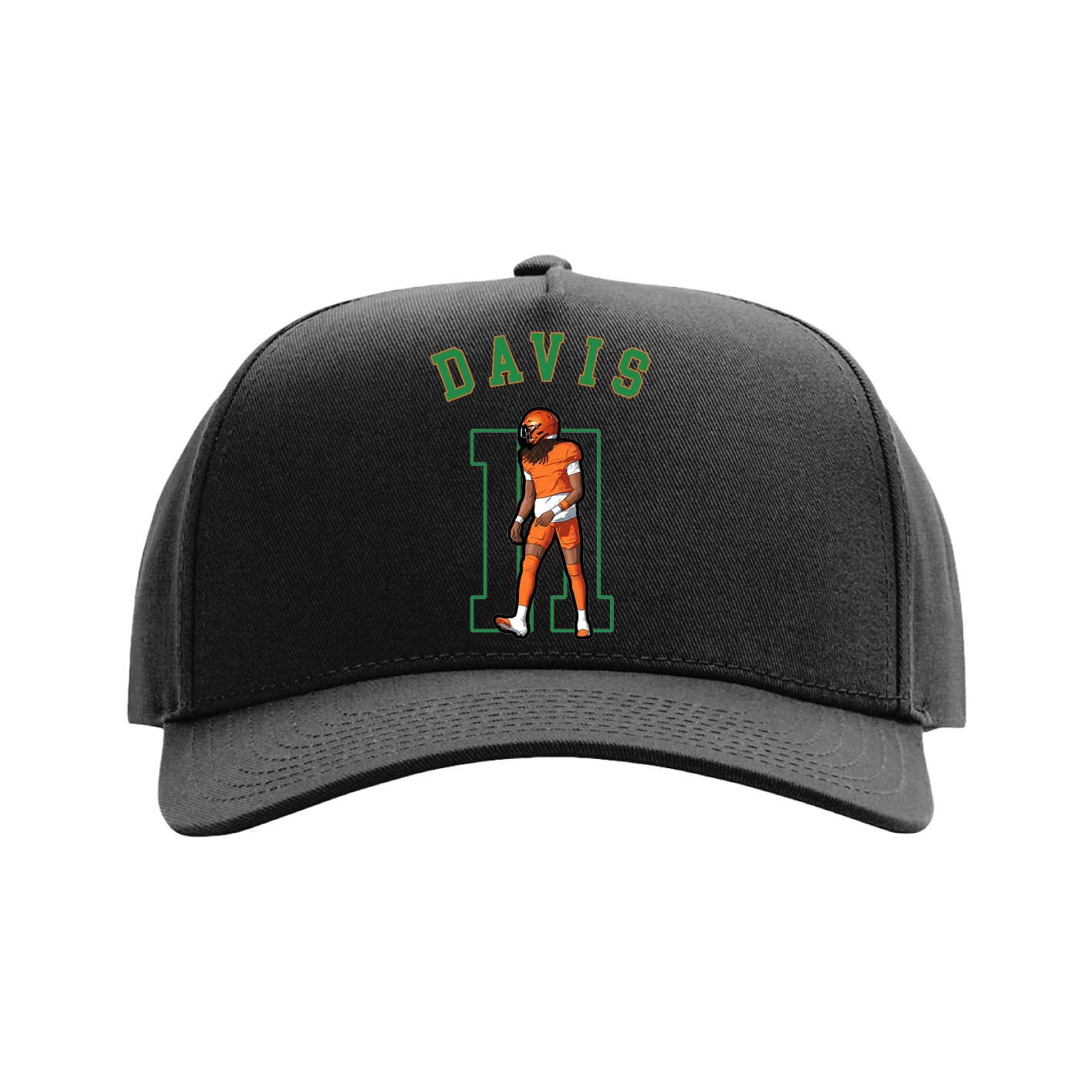 Full Fabric Five-Panel Champ Cap