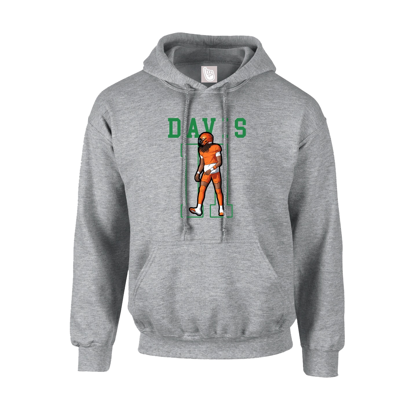 Hoodie — Shirsey in Grey