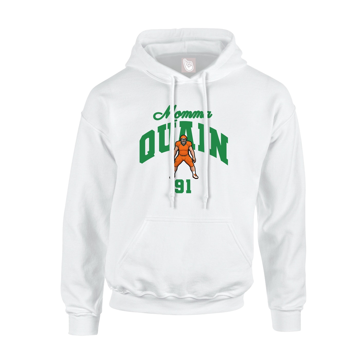 Youth Hoodie — Mothers Day Arch in White