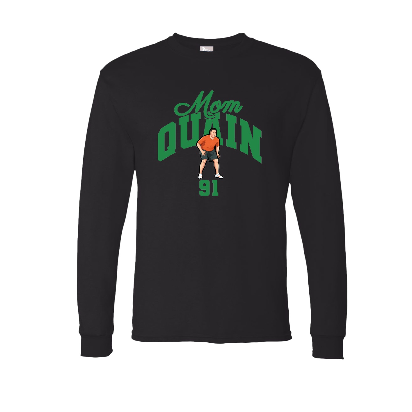 Long Sleeve Tee — Mothers Day Arch in Black