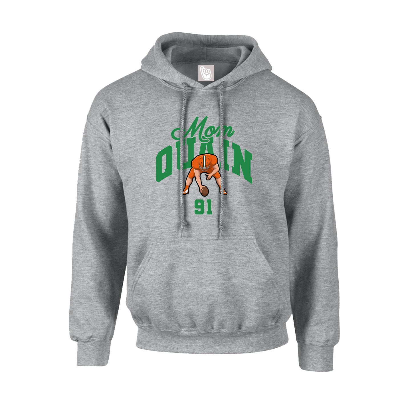 Youth Hoodie — Mothers Day Arch in Grey