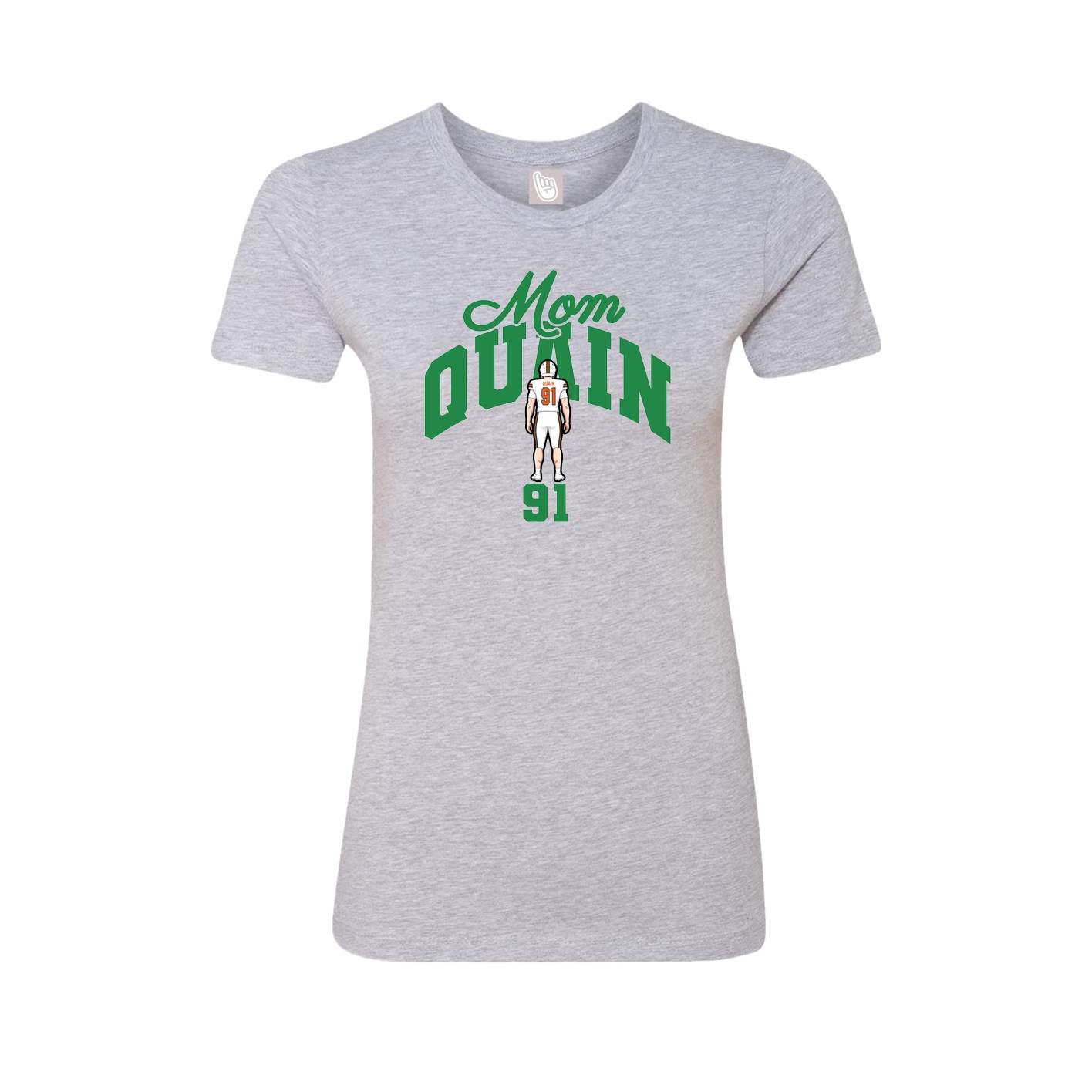 Womens Tee — Mothers Day Arch in Grey