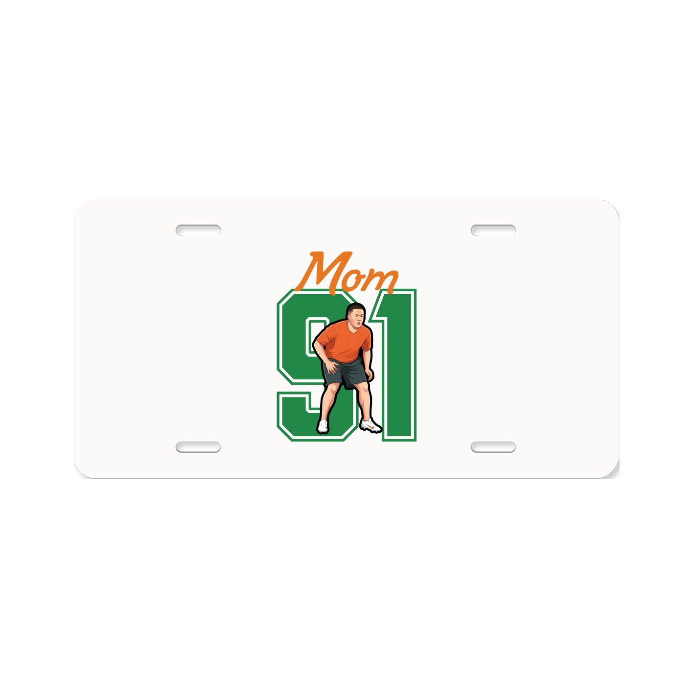 License Plate — Mothers Day Shirsey in Classic
