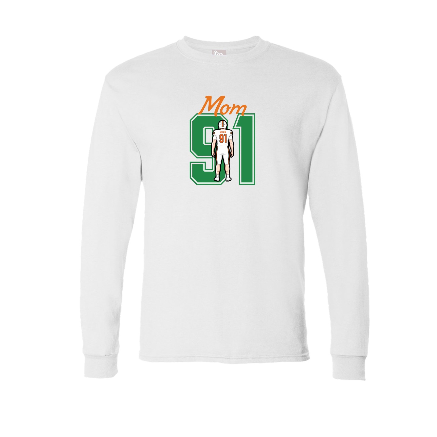 Long Sleeve Tee — Mothers Day Shirsey in White