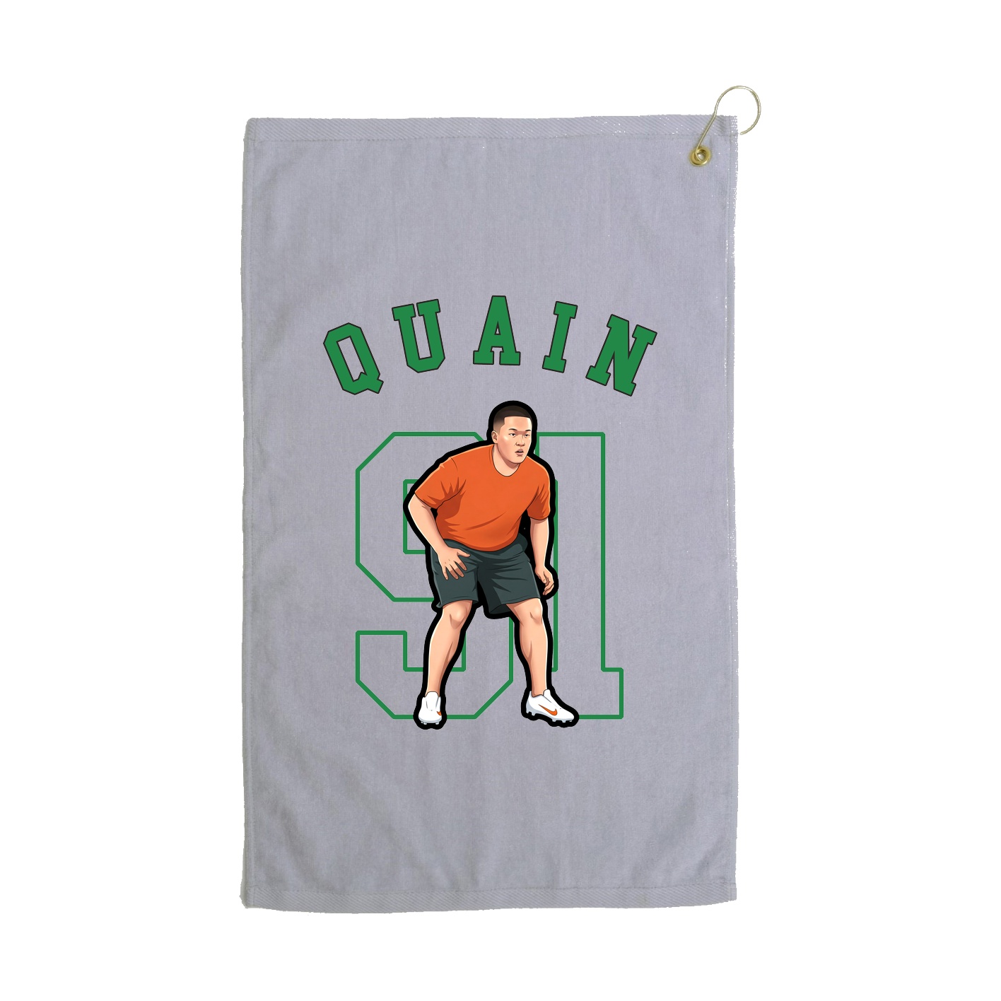 Golf Towel — Shirsey Arch in Grey