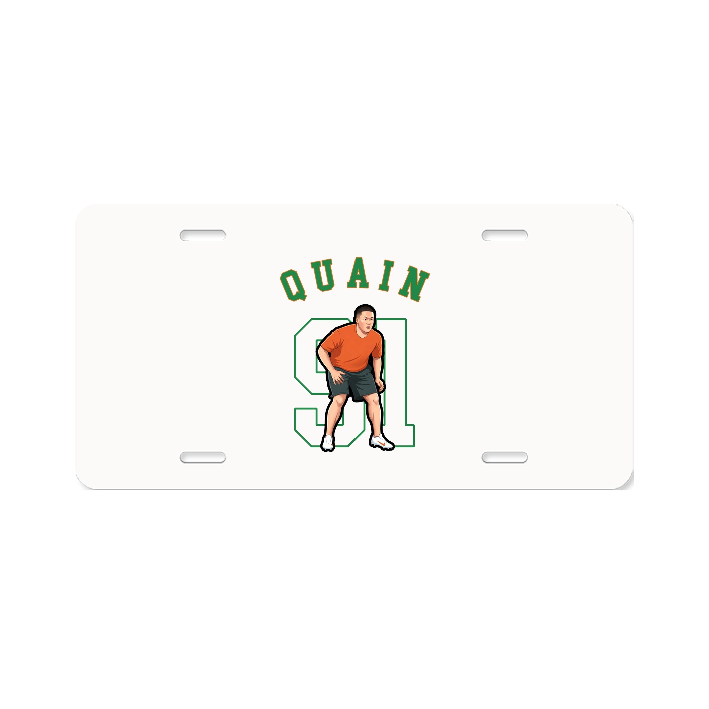 License Plate — Shirsey Arch in Classic