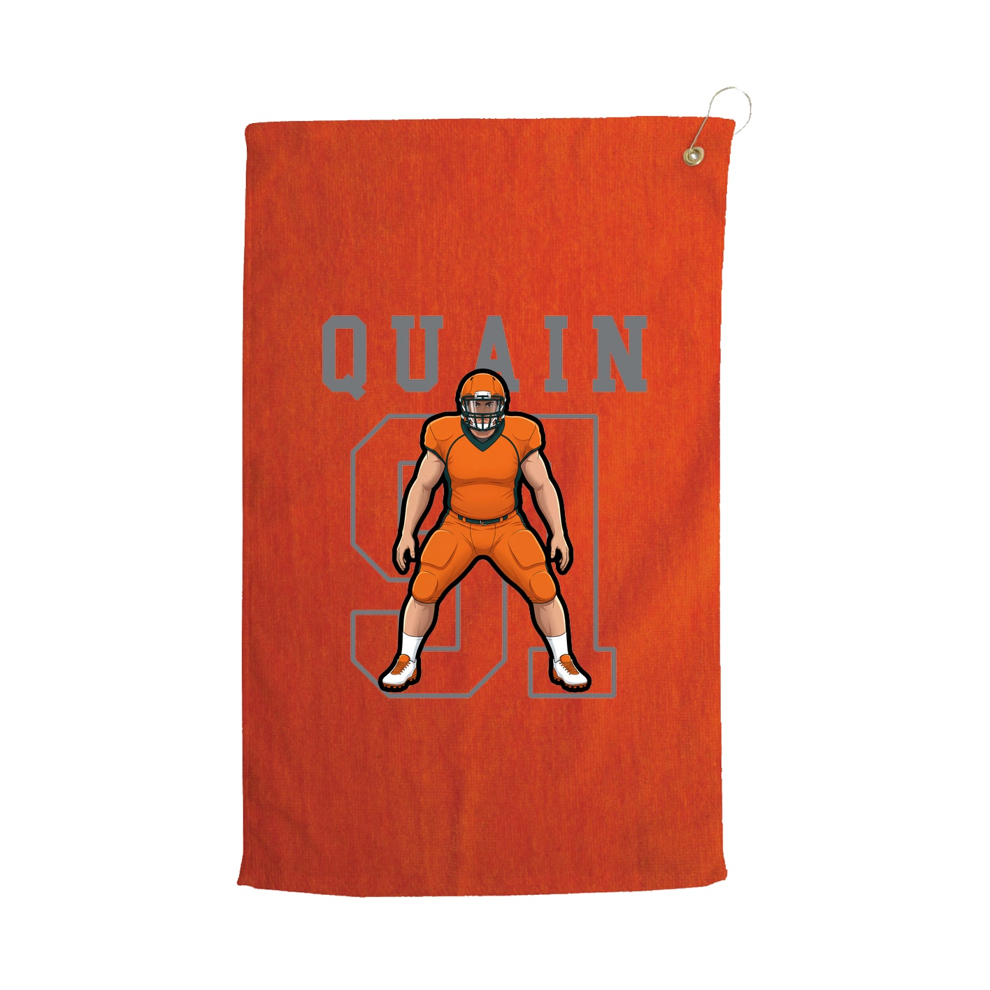 Golf Towel — Shirsey in Orange