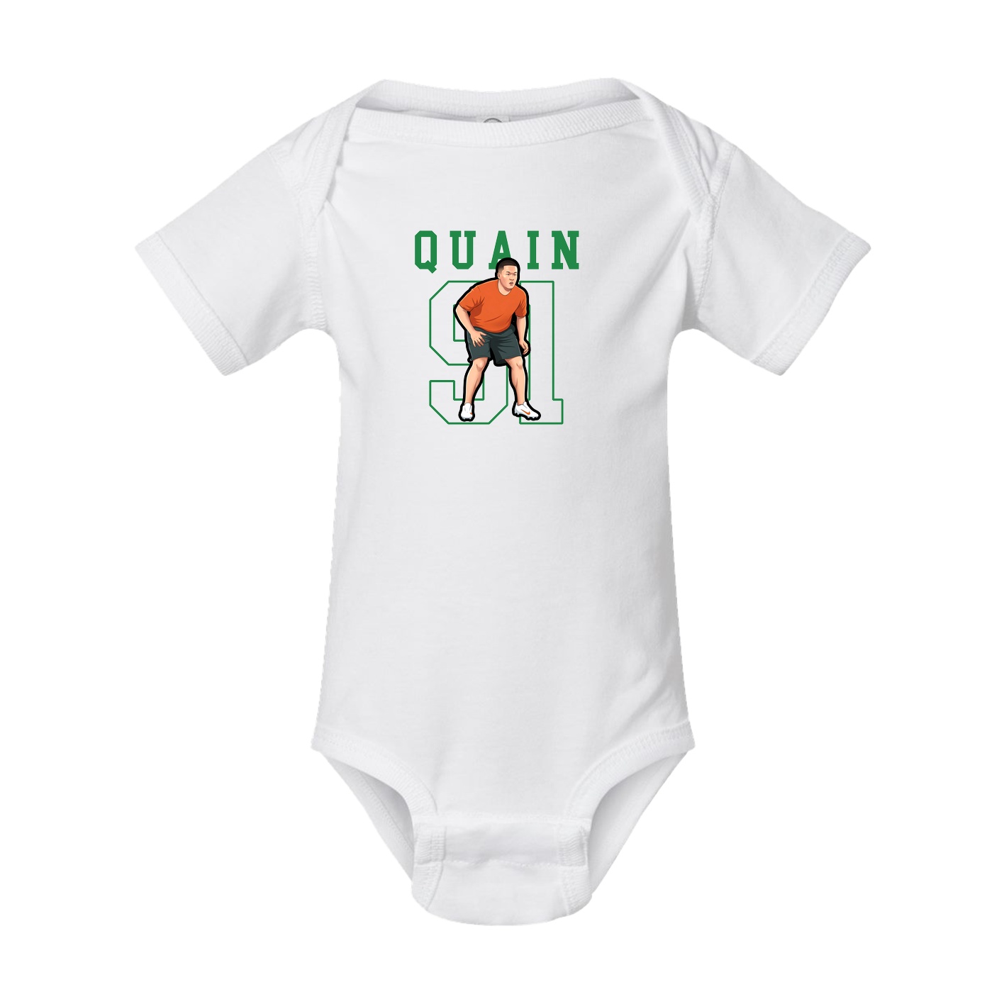 Baby Onesie — Shirsey in White
