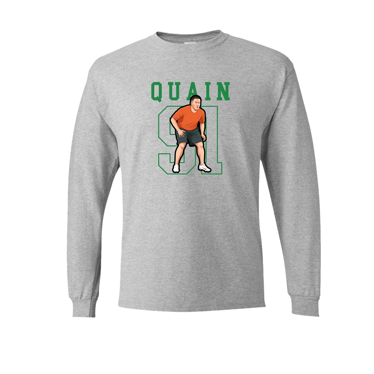 Long Sleeve Tee — Shirsey in Grey