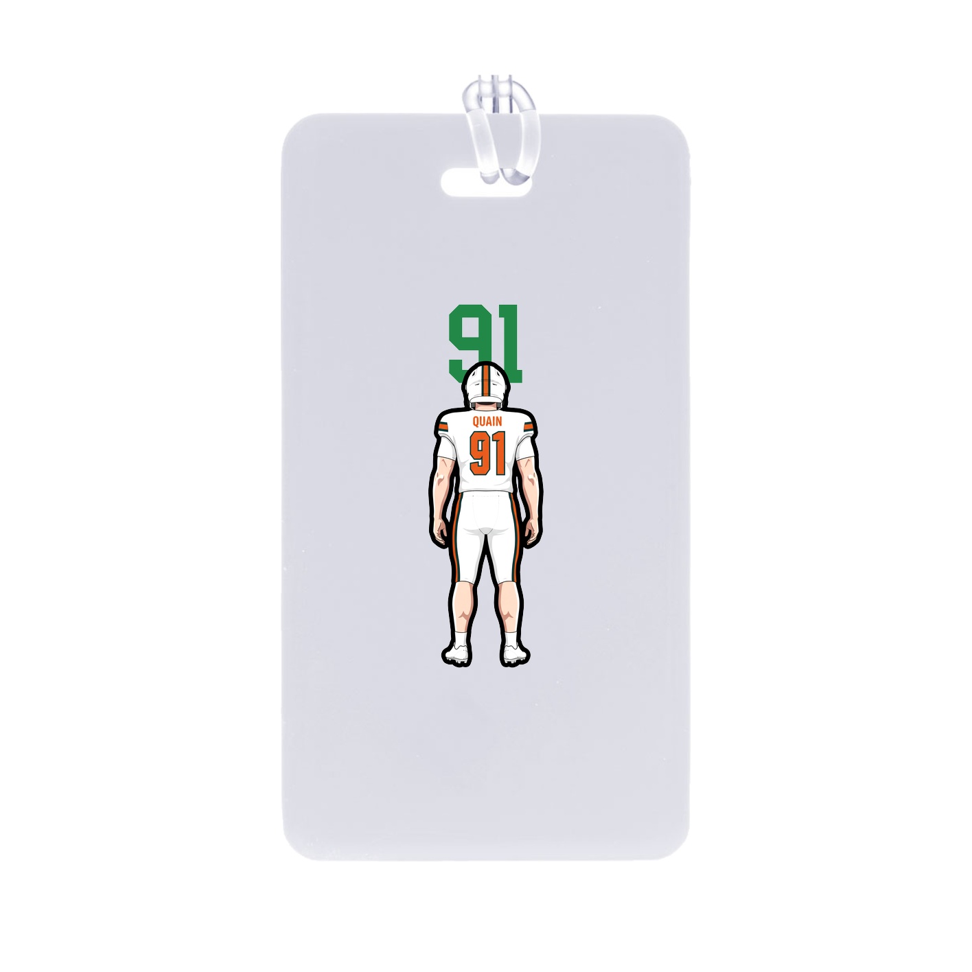 Bag Tag — Number Top in Classic