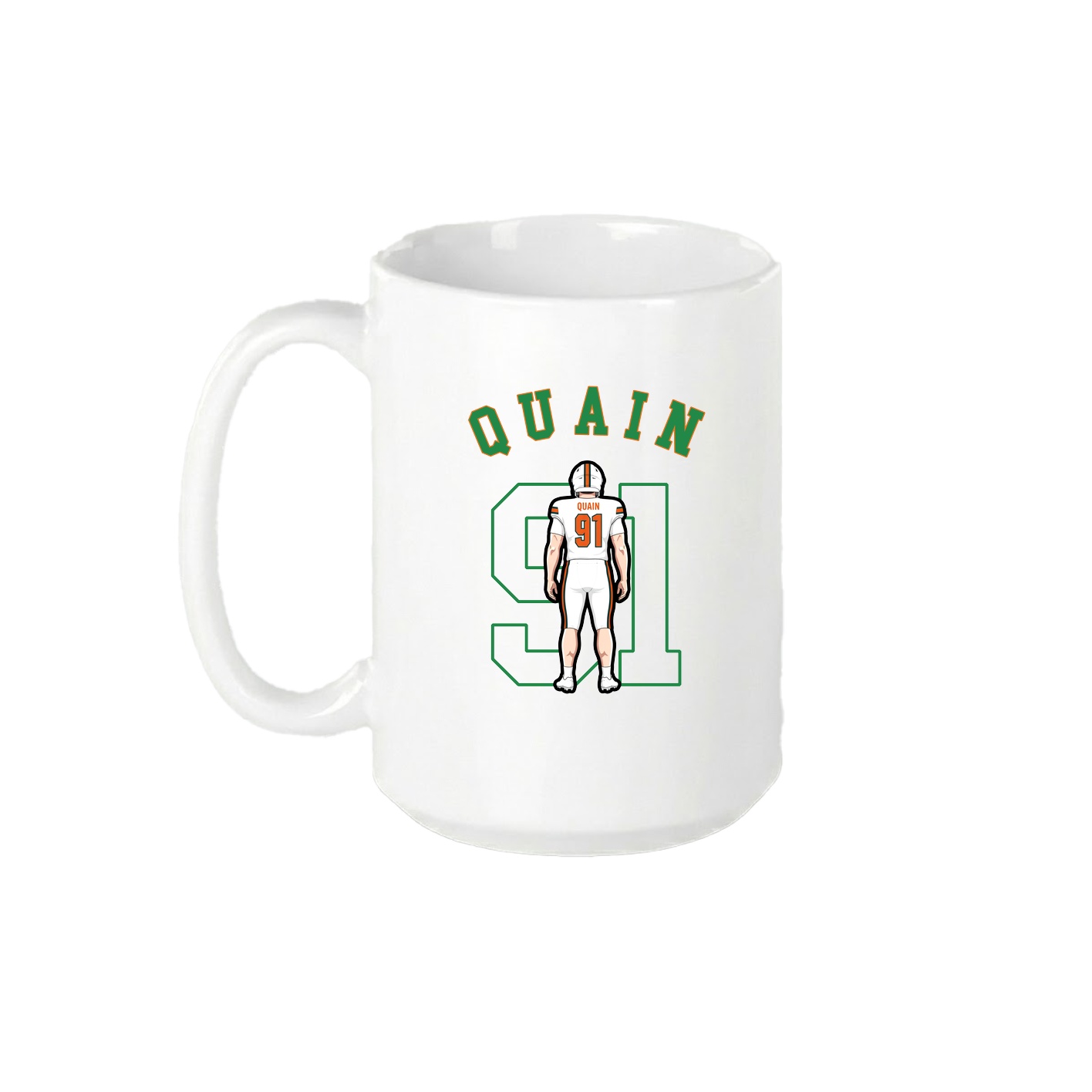 15oz Coffee Mug — Shirsey Arch in White