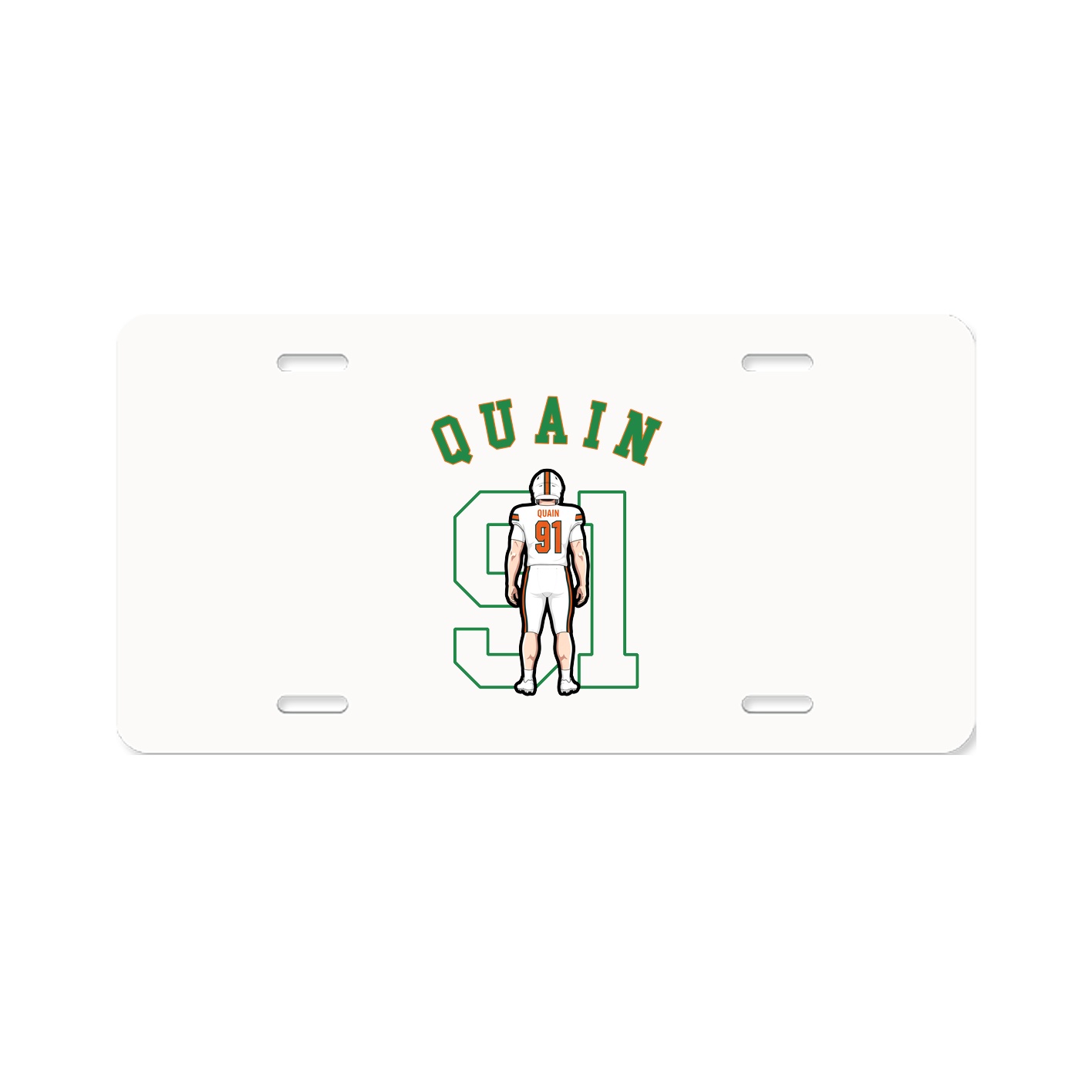 License Plate — Shirsey Arch in Classic