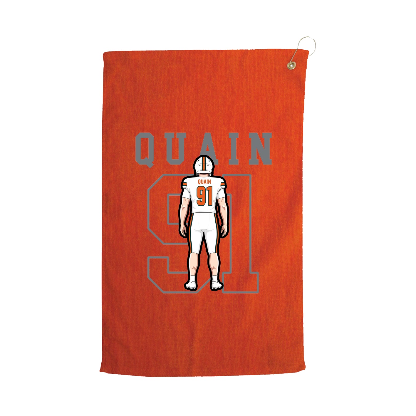 Golf Towel — Shirsey in Orange