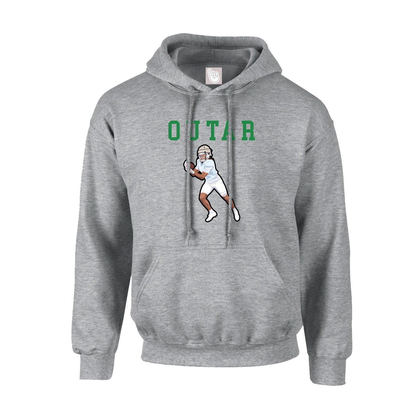 Hoodie — Shirsey in Grey