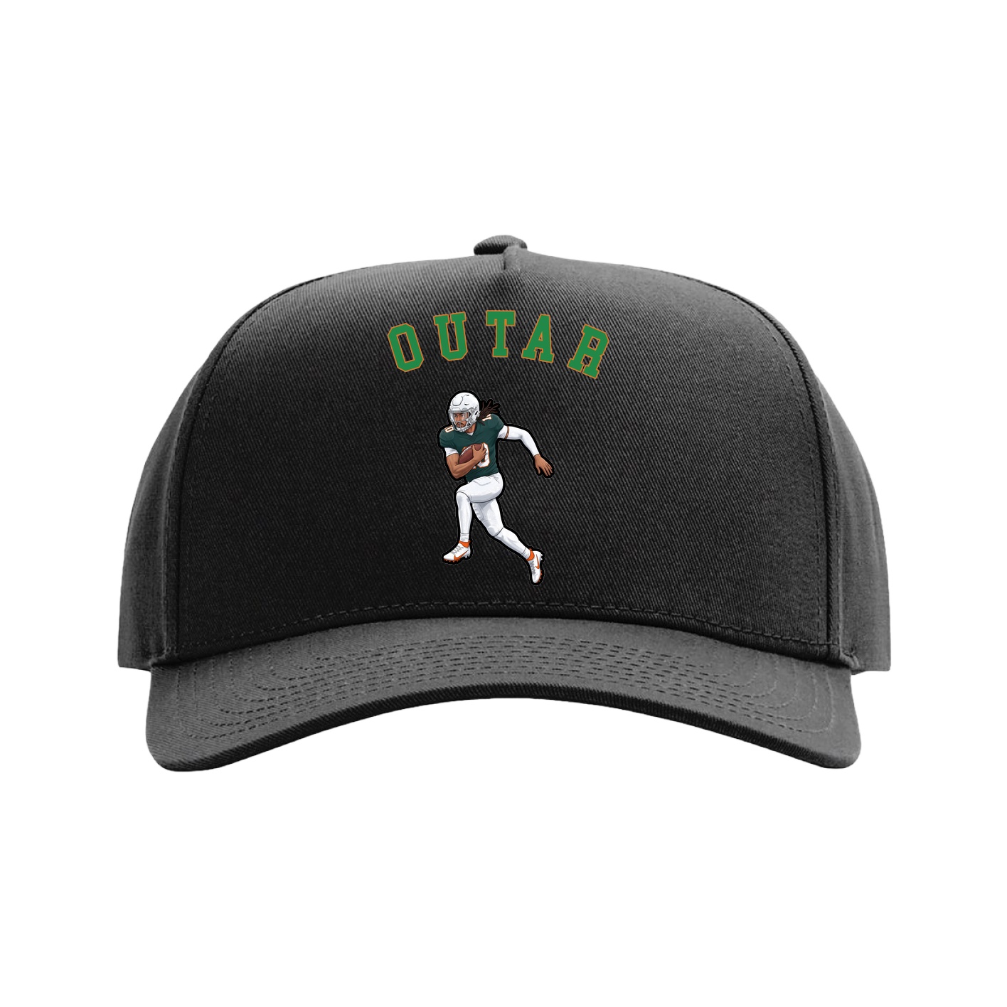 Full Fabric Five-Panel Champ Cap
