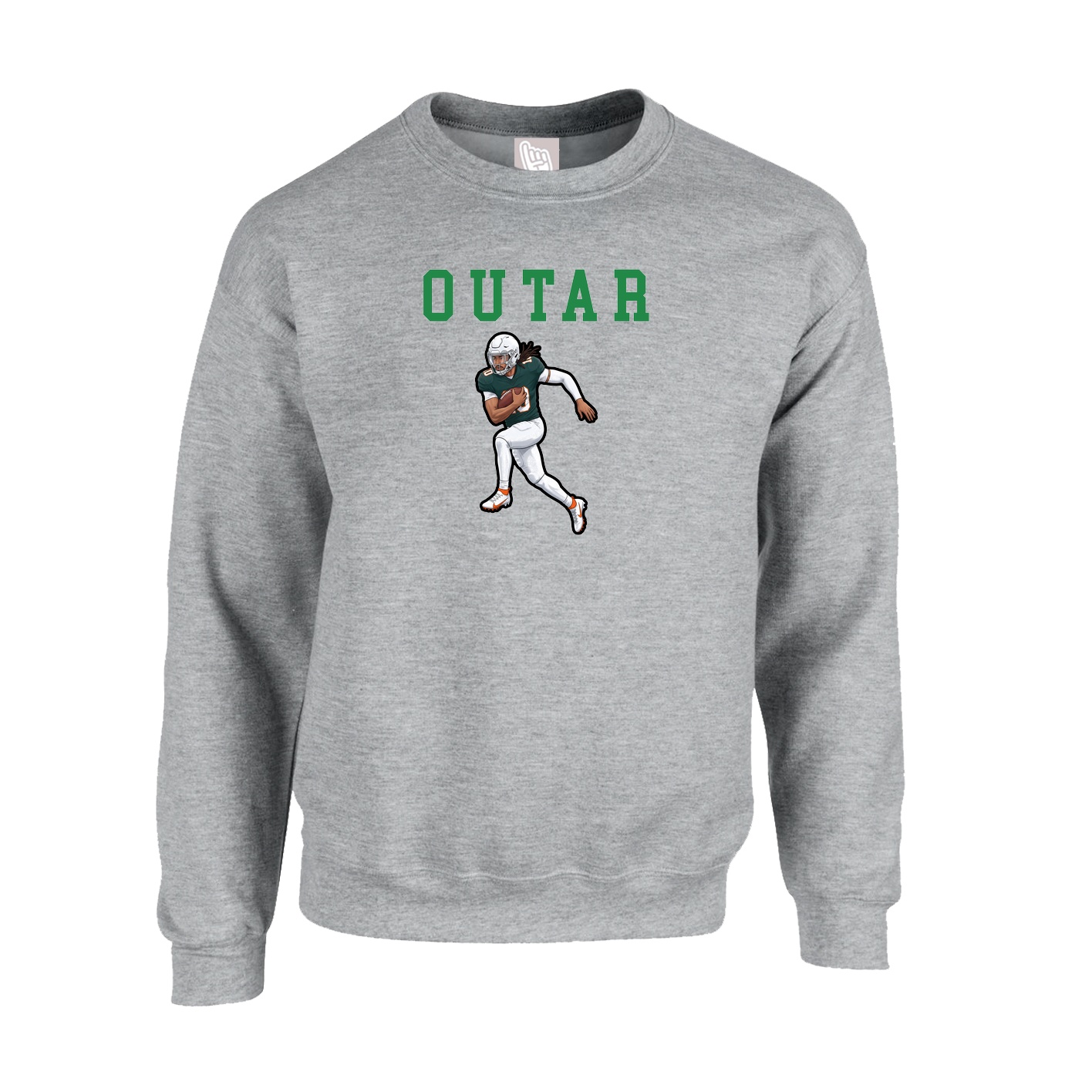 Fleece Crew — Shirsey in Grey