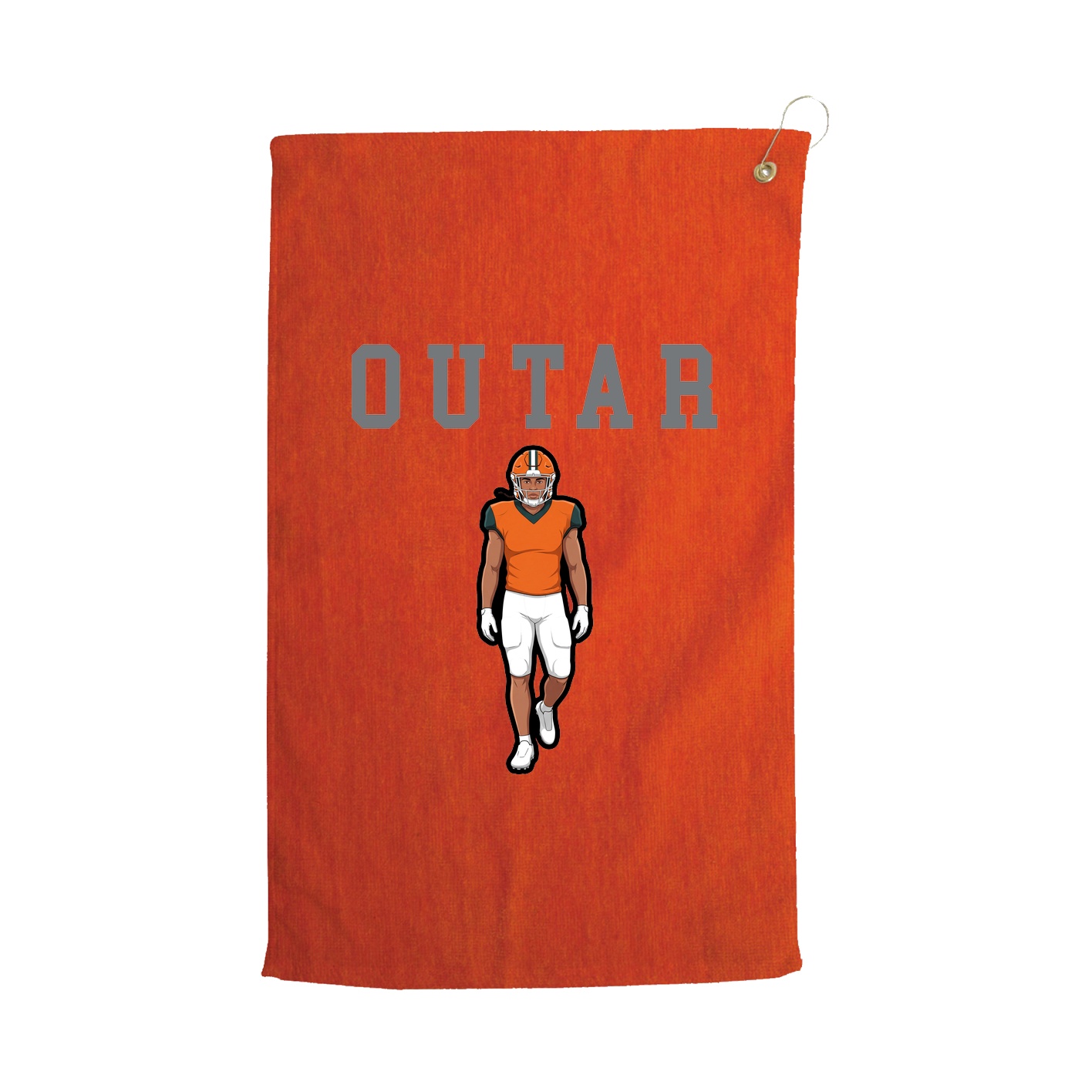 Golf Towel — Shirsey in Orange