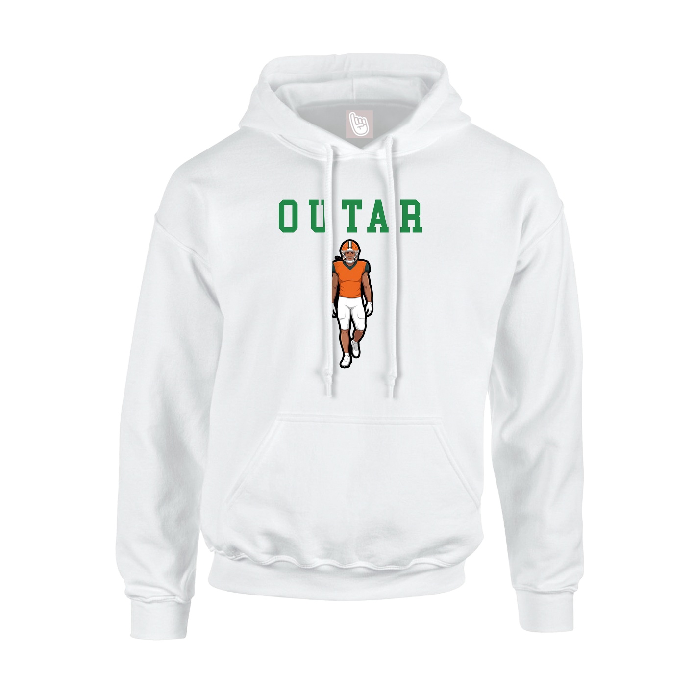 Youth Hoodie — Shirsey in White