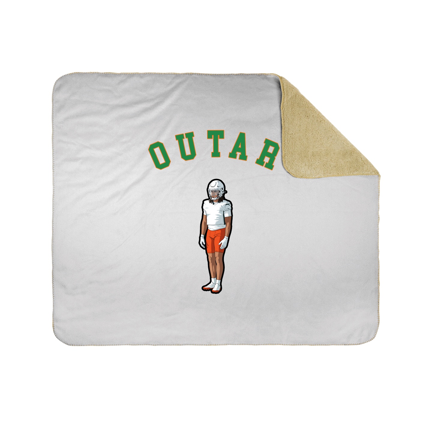 Throw Blanket — Shirsey Arch in White