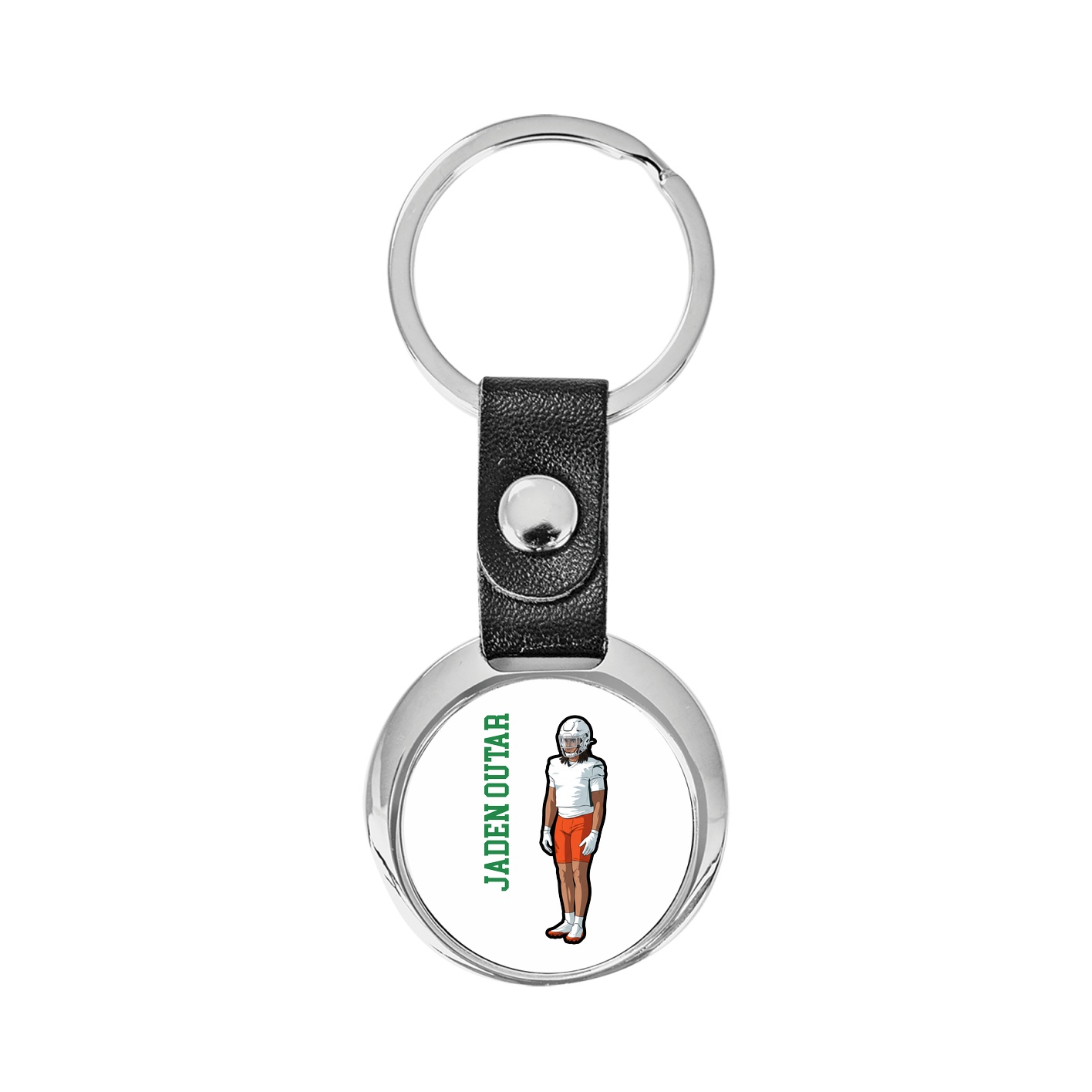 Key Chain — Name Vertical in Classic